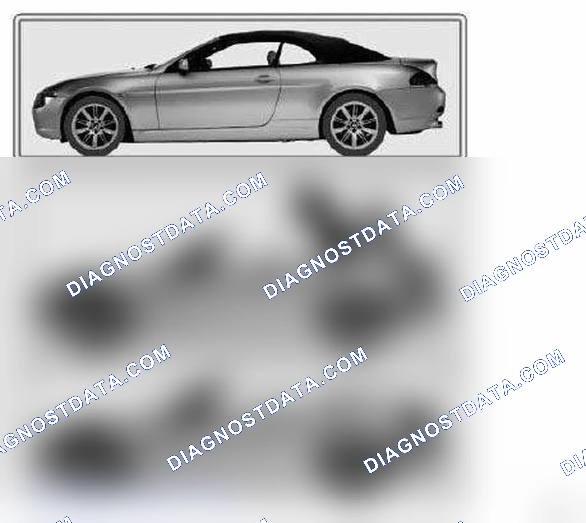 Scheme 126: Fully automatic convertible top E64