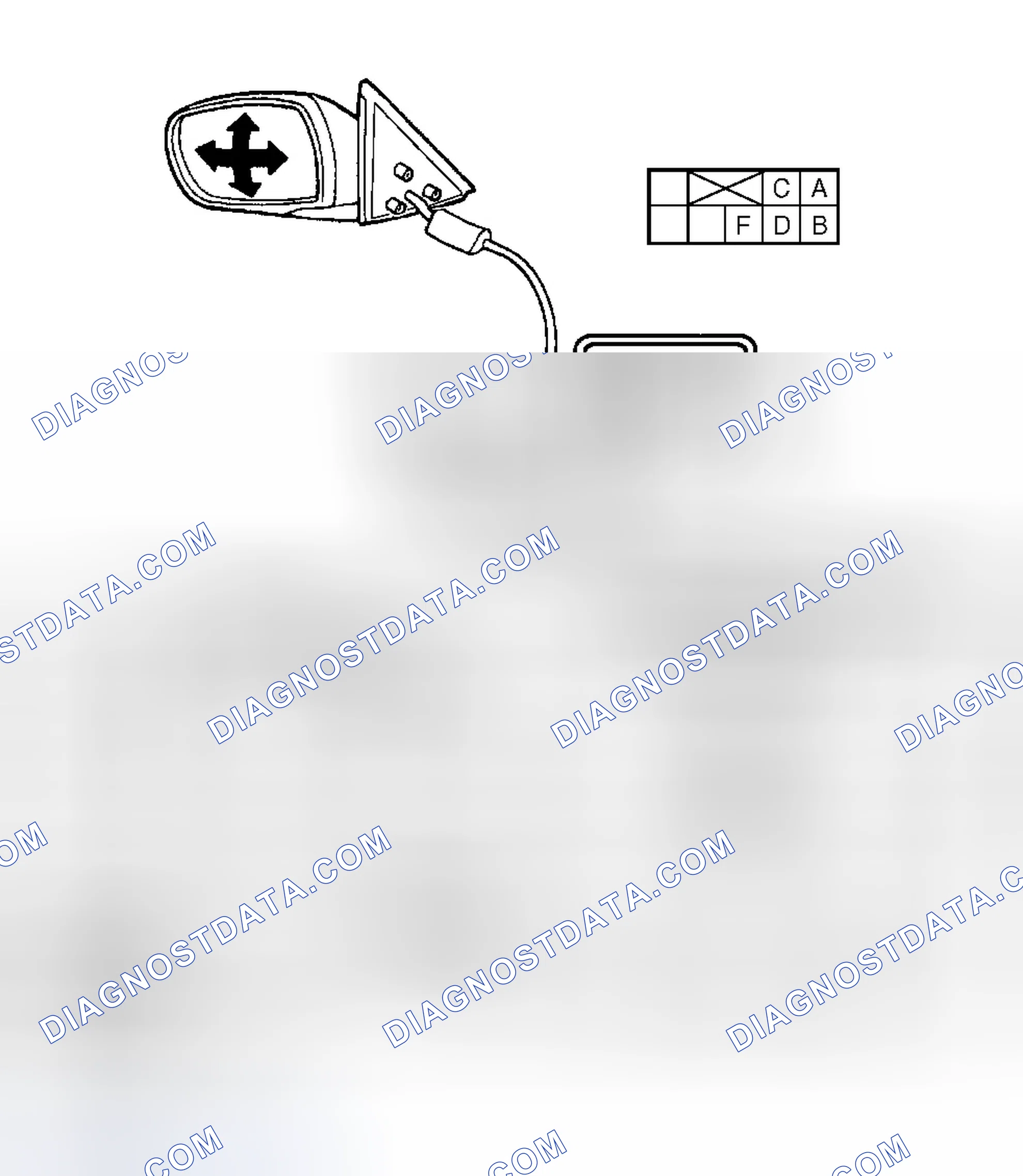 Scheme 6: POWER MIRROR MOTOR