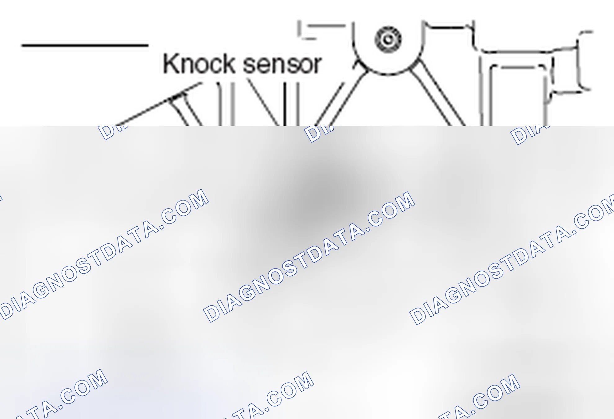 Scheme 3: >> A << KNOCK SENSOR INSTALLATION