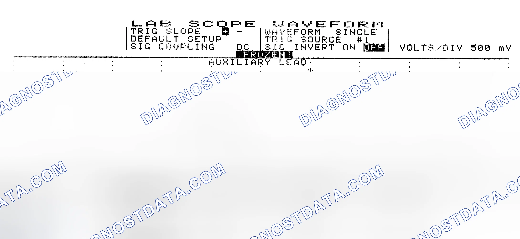 Scheme 10: Single Injector w/Excessive Current Flow - Current Pattern