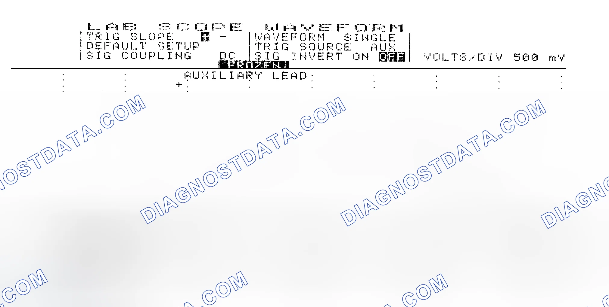 Scheme 14: Single Injector w/Excessive Current Flow - Current Pattern