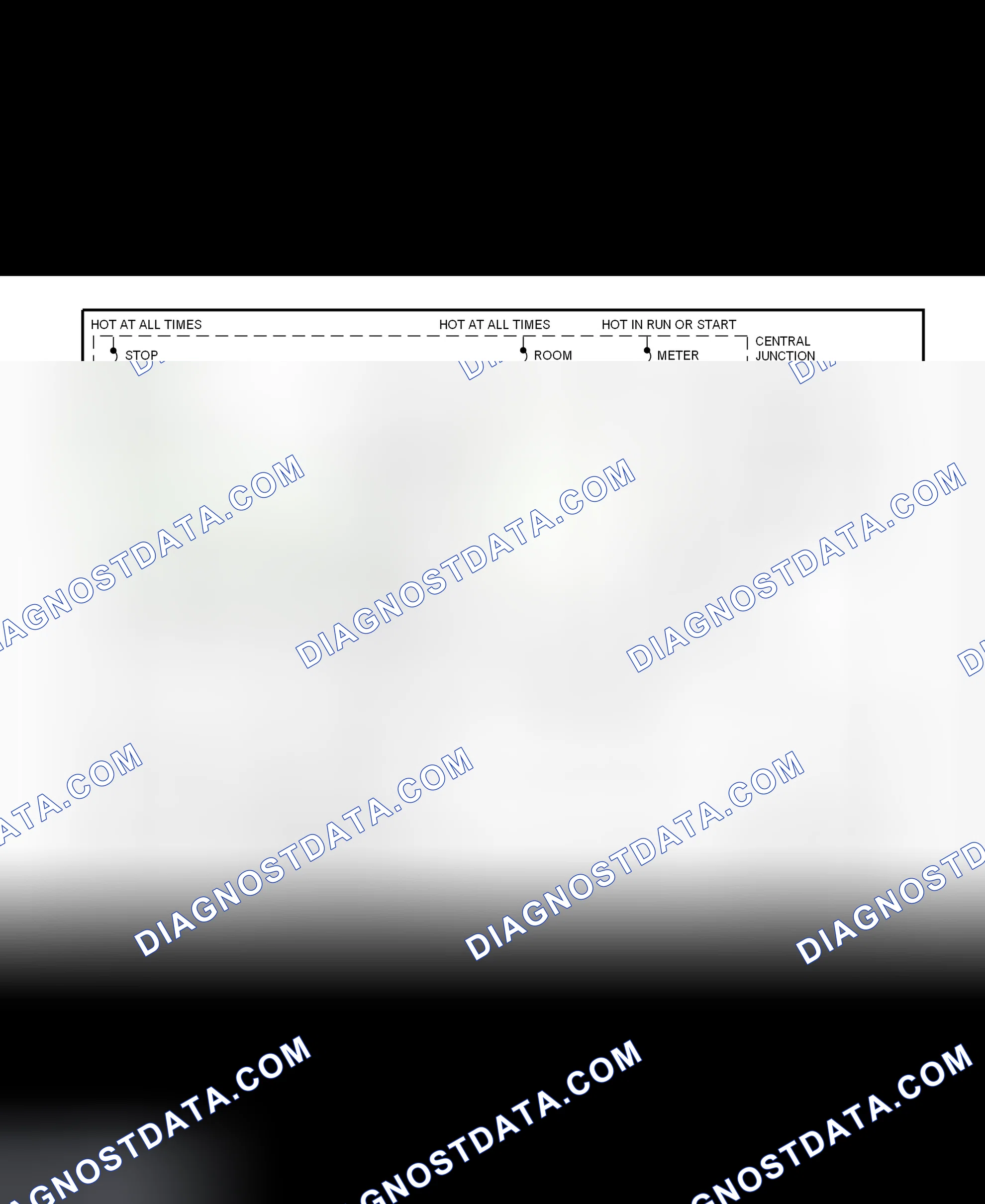 Fig. 17: Shift Interlock System Wiring Diagram (Escort Sedan)