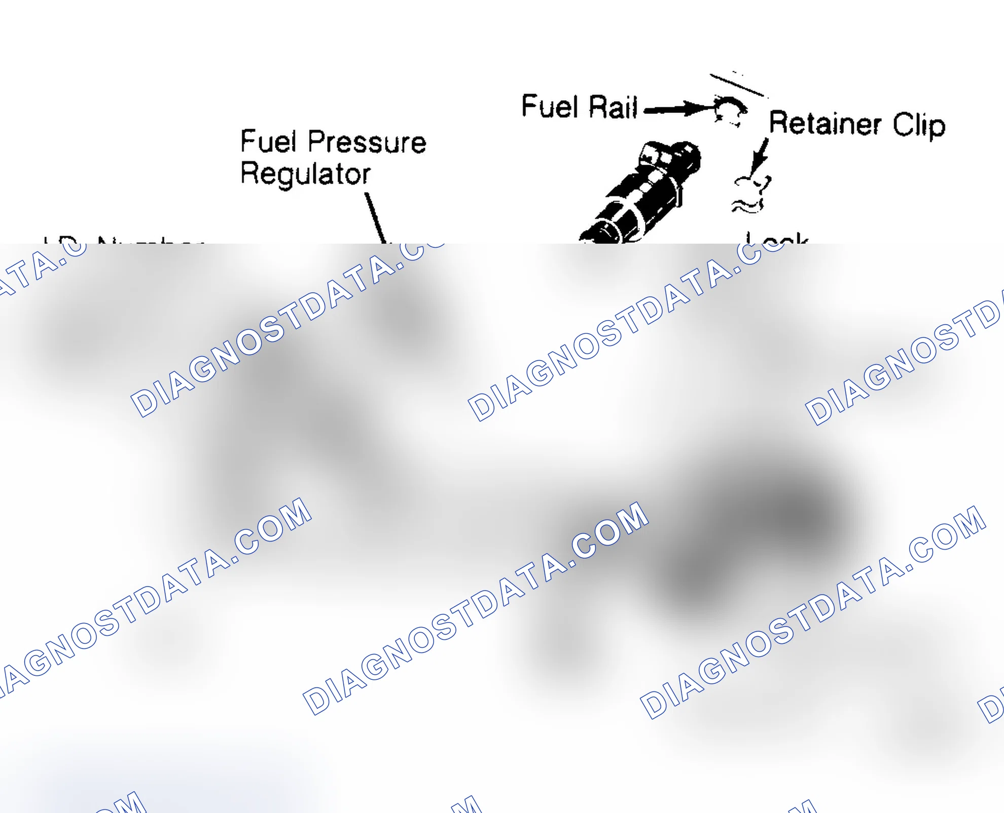 Scheme 4: Typical Fuel Rails for 2.8L, 5.0L & 5.7L Engines