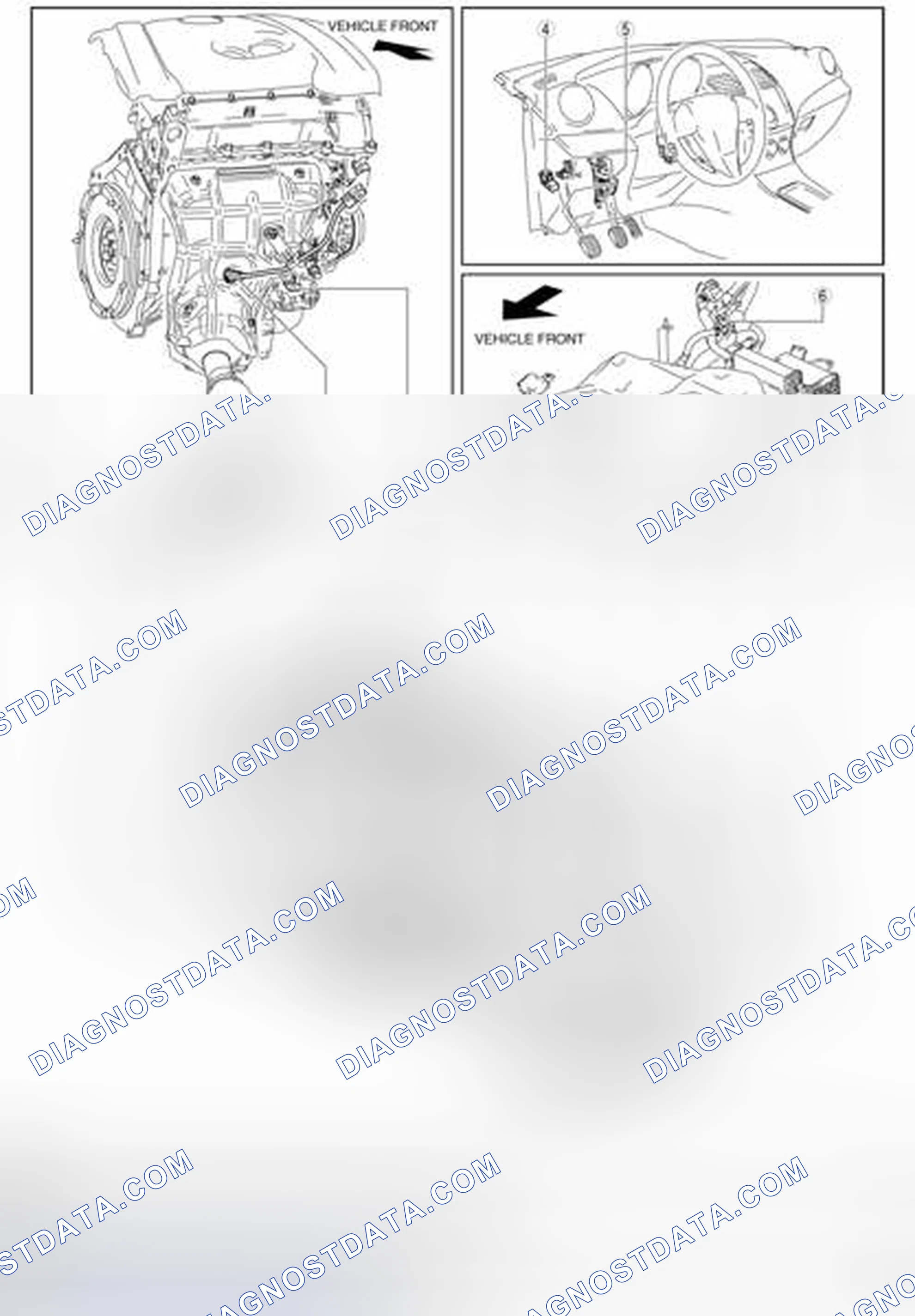 Scheme 121: Identifying Engine Control System Components Location [SKYACTIV-G 2.0] (1 Of 2)