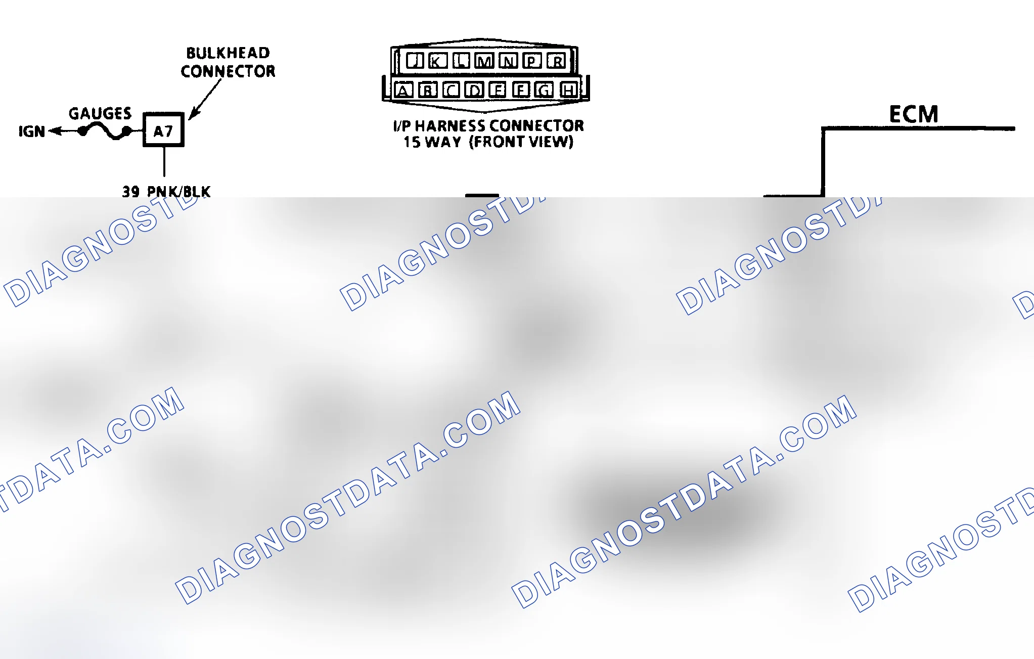 Scheme 217: CHART C-8A, TORQUE CONVERTER CLUTCH - 3.1L PFI F BODY