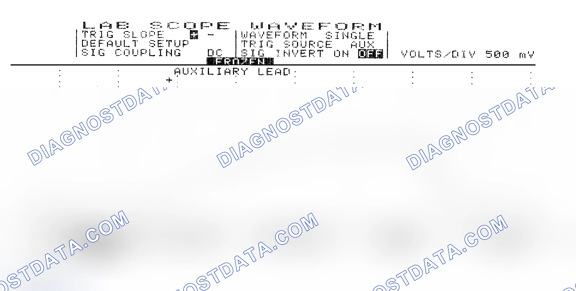 Scheme 14: Single Injector w/Excessive Current Flow - Current Pattern