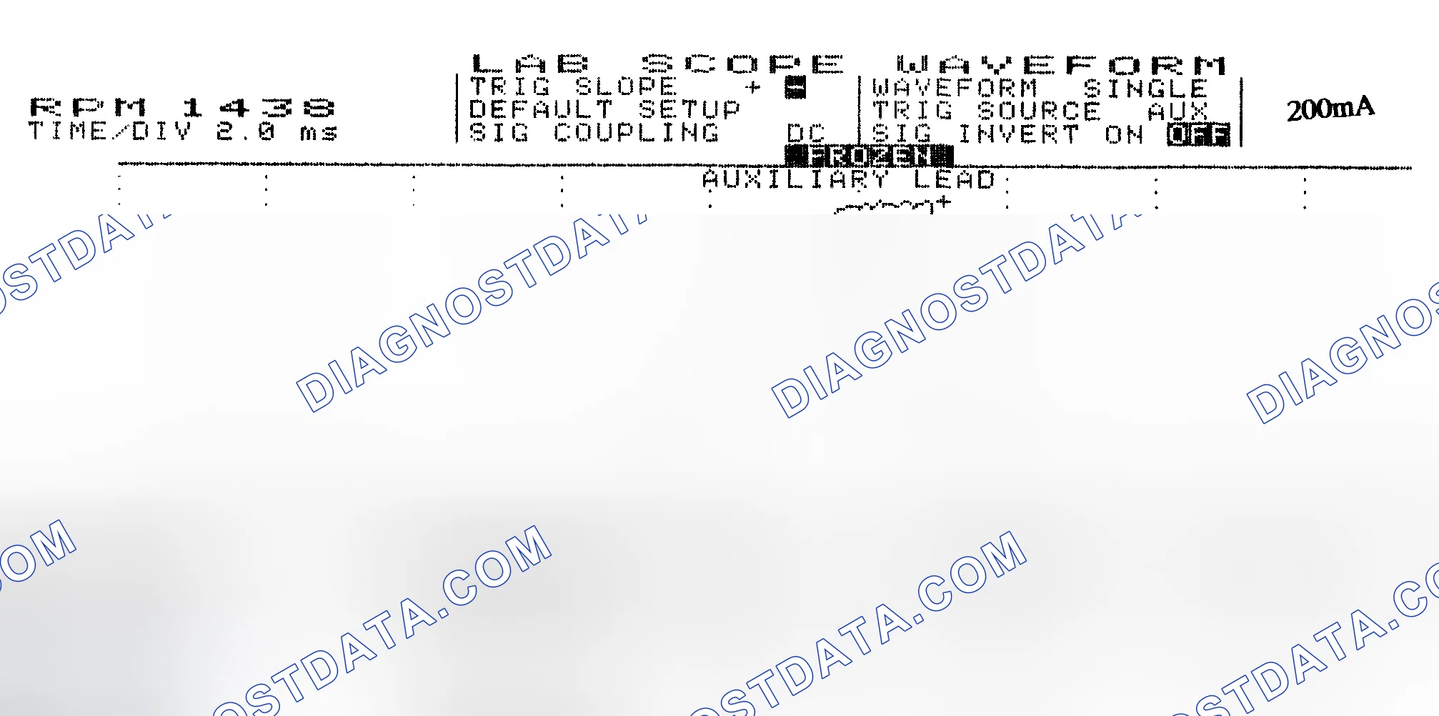 Scheme 15: Single Injector w/Normal Current Flow - Current Pattern