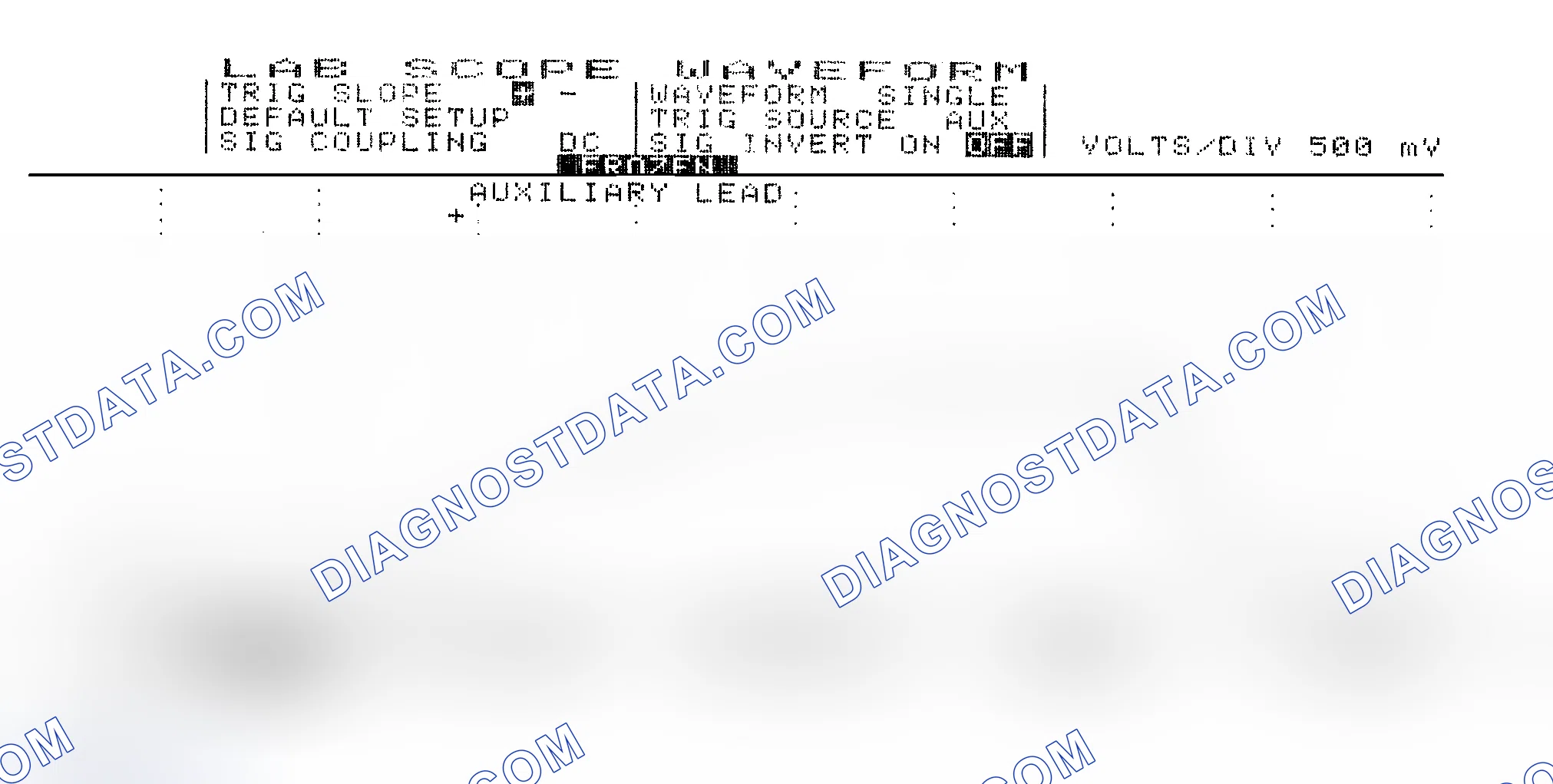 Scheme 14: Single Injector w/Excessive Current Flow - Current Pattern