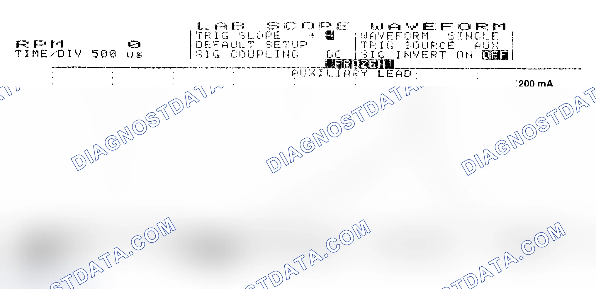 Scheme 17: Single Injector w/Normal Current Flow - Current Pattern
