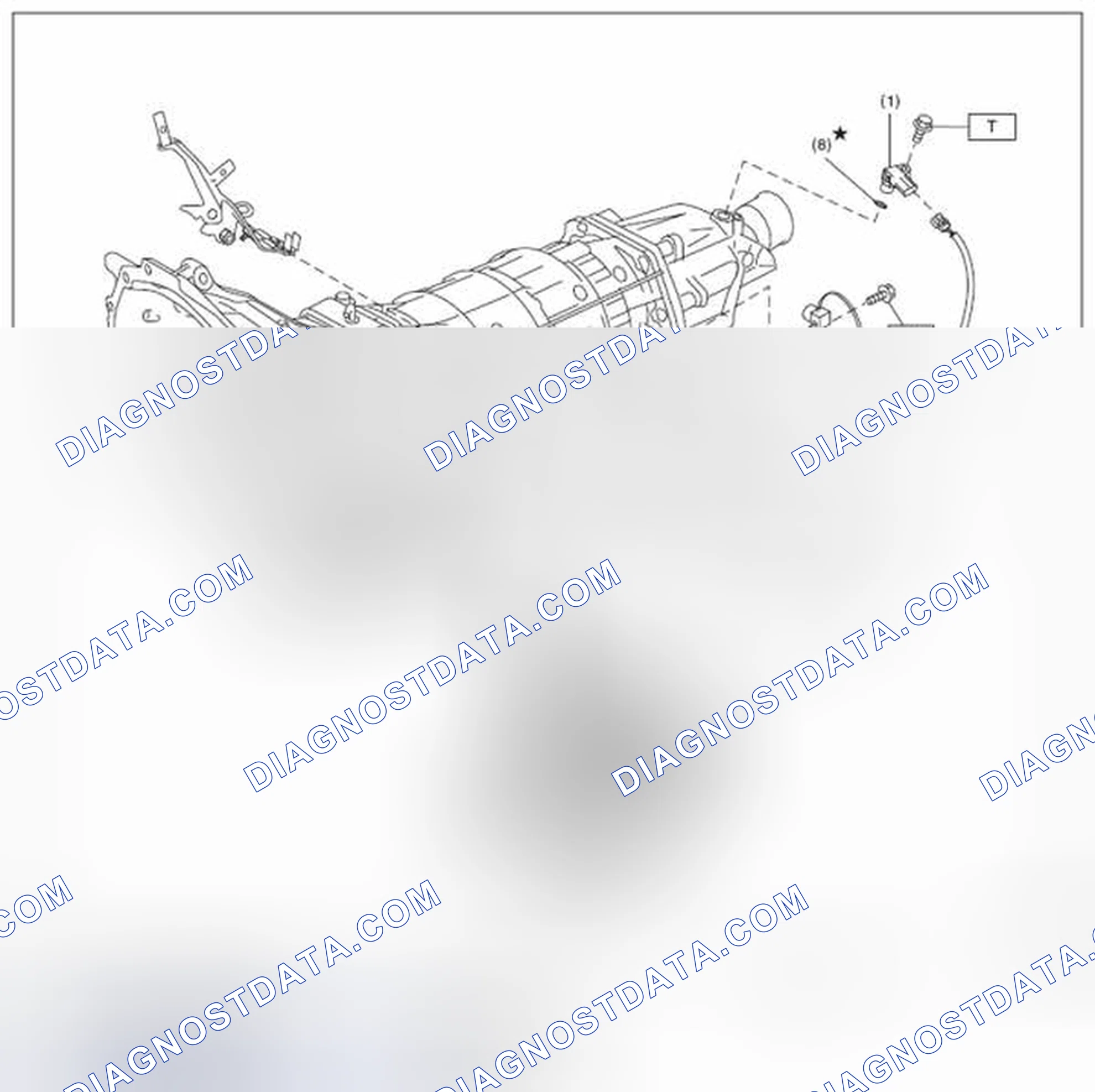 Scheme 233: CONTROL VALVE & TRANSMISSION HARNESS
