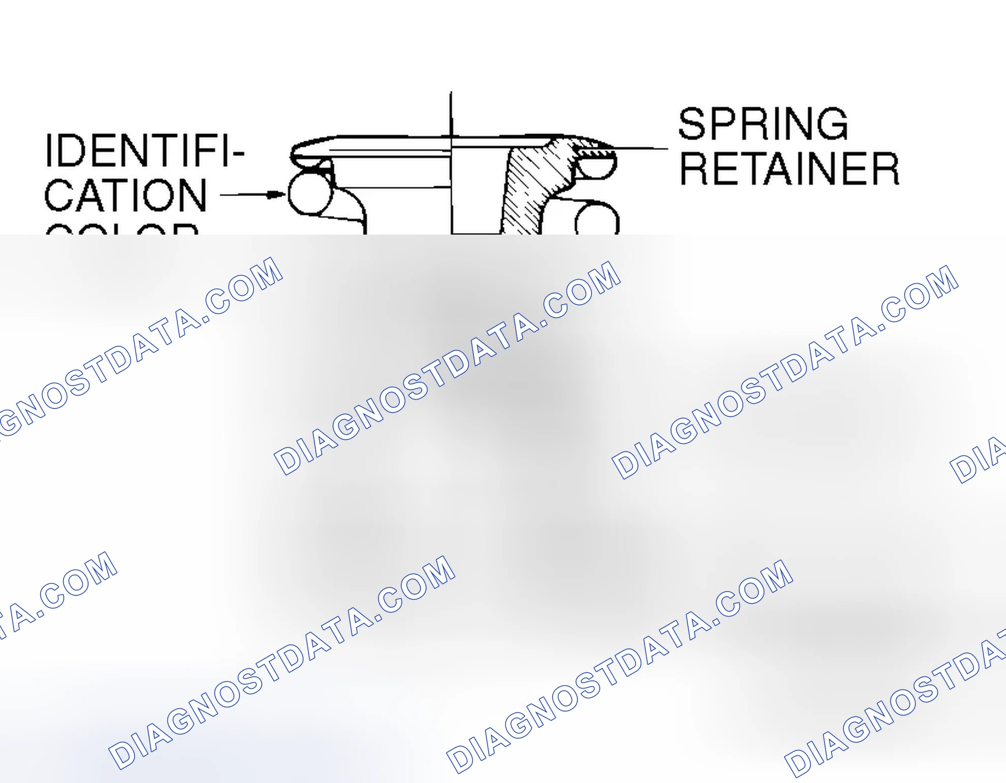 Scheme 341: >> B << VALVE SPRING INSTALLATION