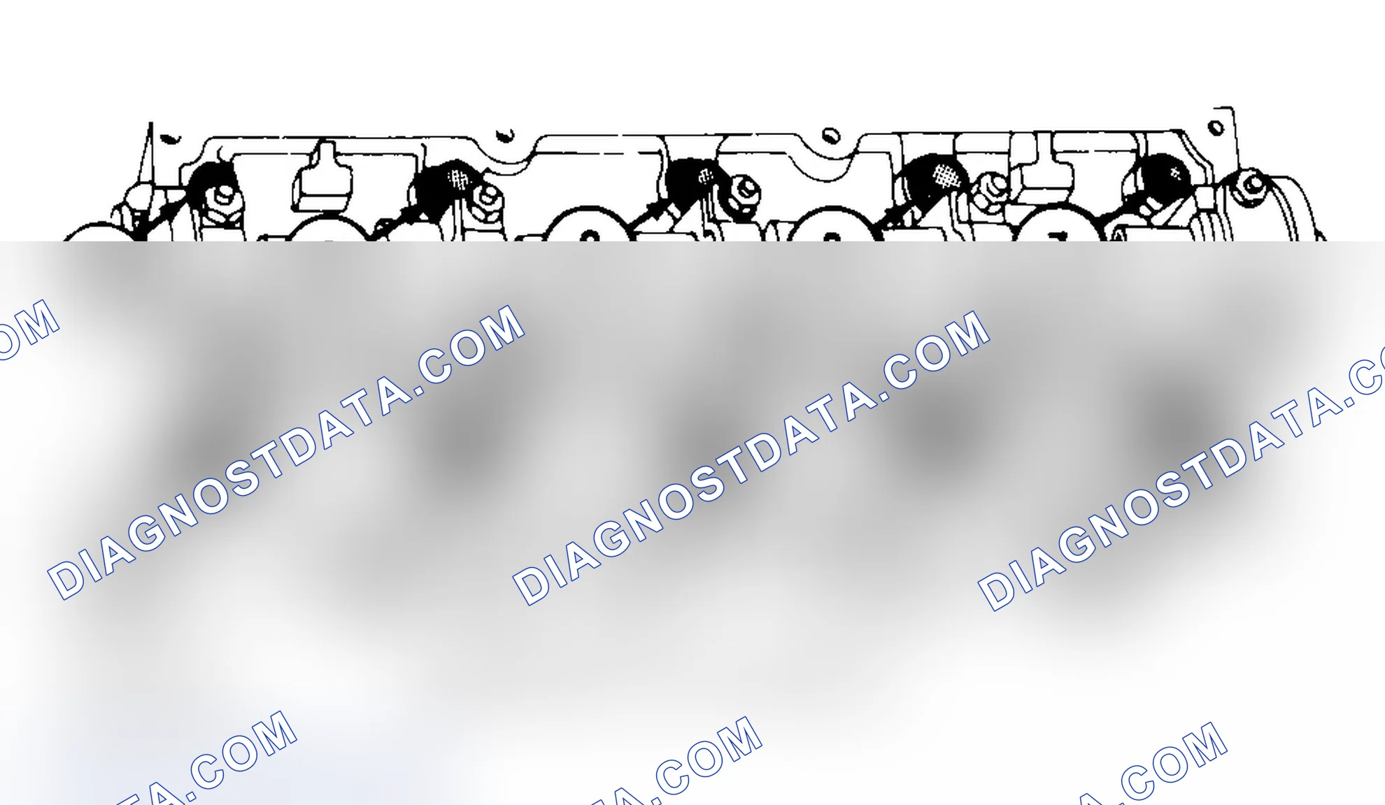 Scheme 3: Typical Cylinder Head Tightening or Loosening Sequence