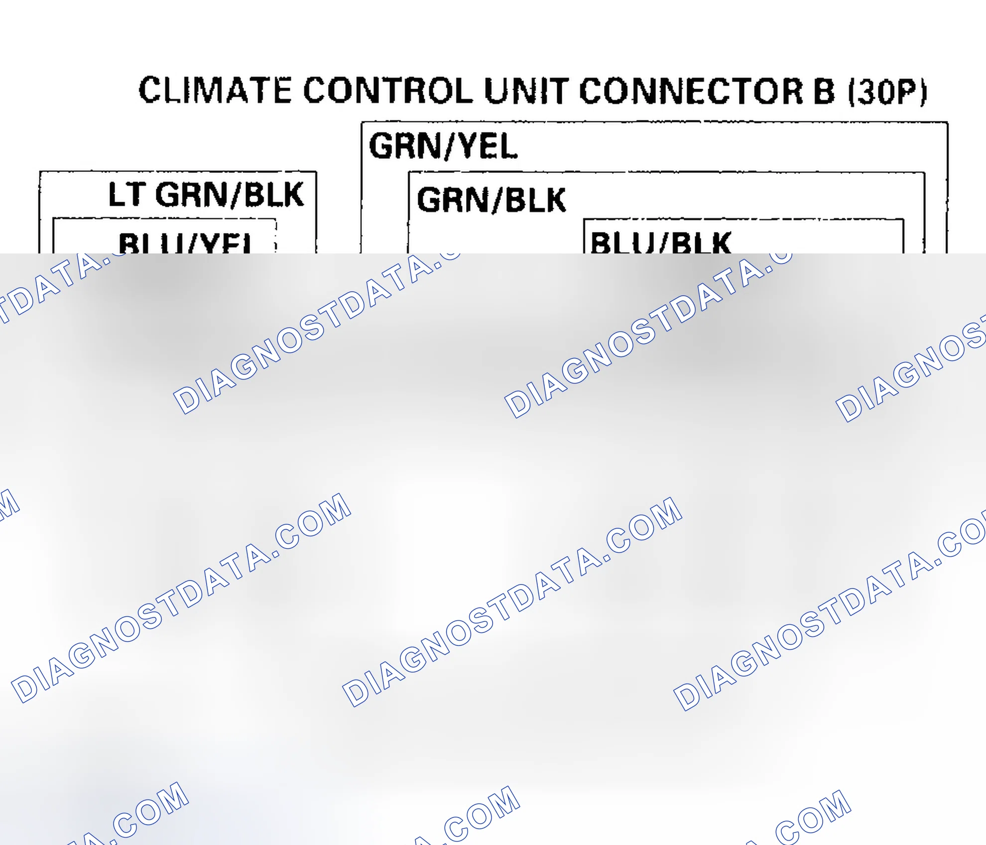 Scheme 40: DTC Indicator Light L: An Open Or Short In The Mode Control Motor Circuit