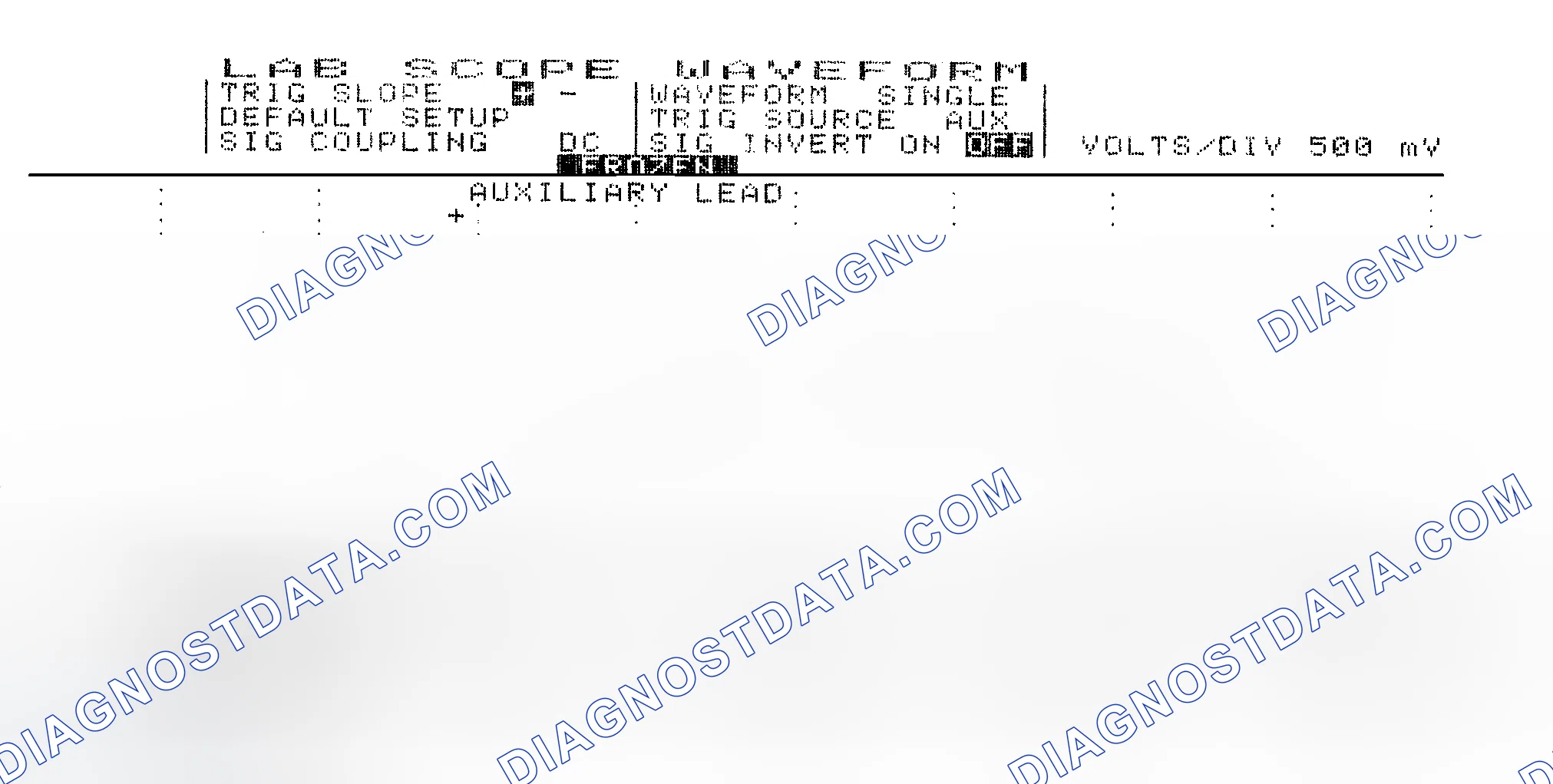 Scheme 14: Single Injector w/Excessive Current Flow - Current Pattern