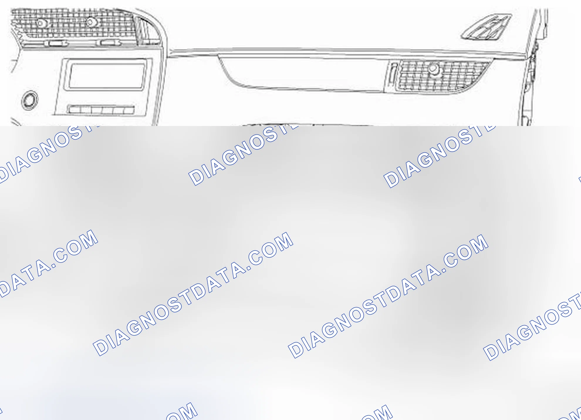 Scheme 61: Glove compartment, Replacement