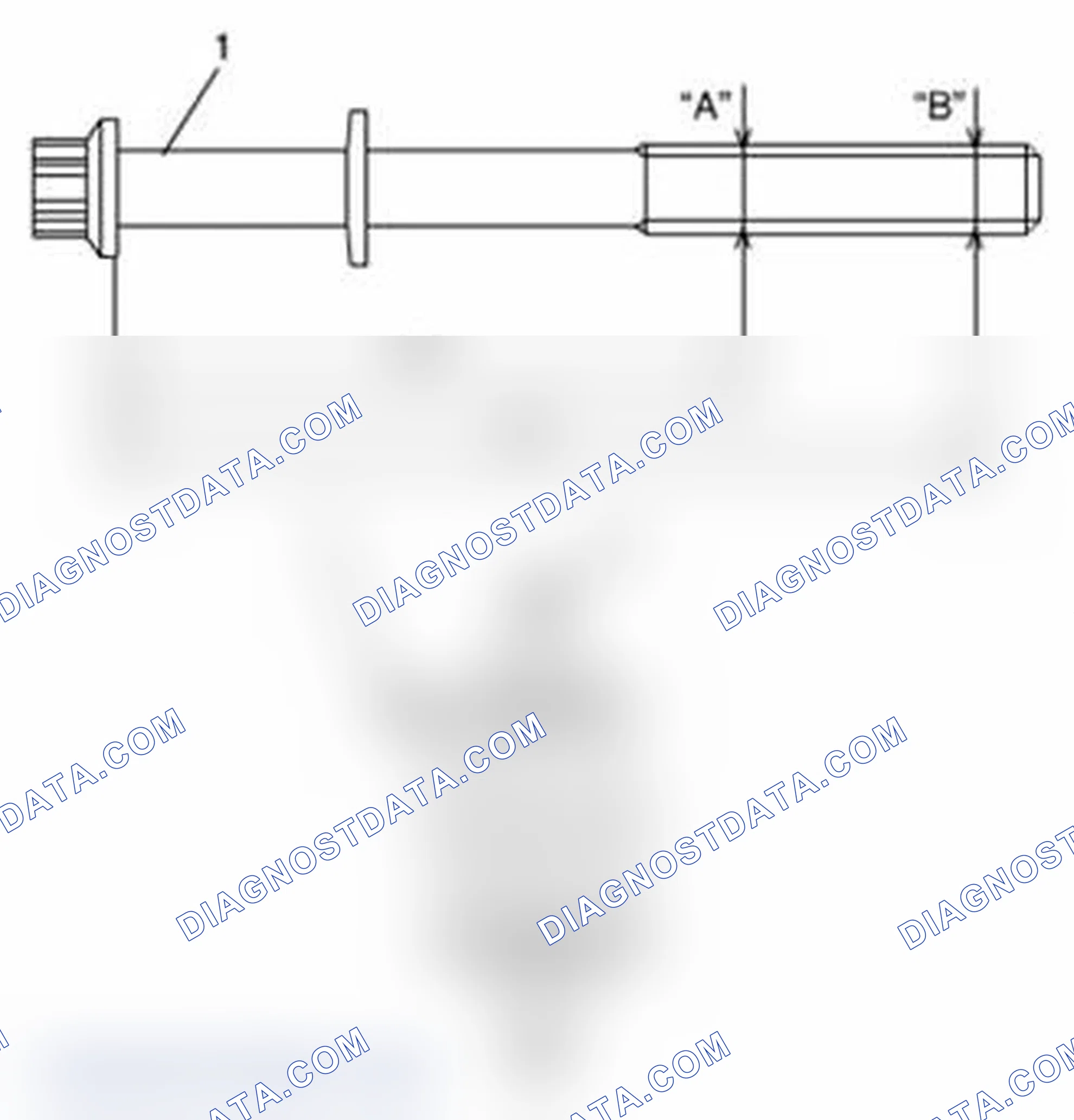 Scheme 202: Crank Case Bolt No. 1 Inspection