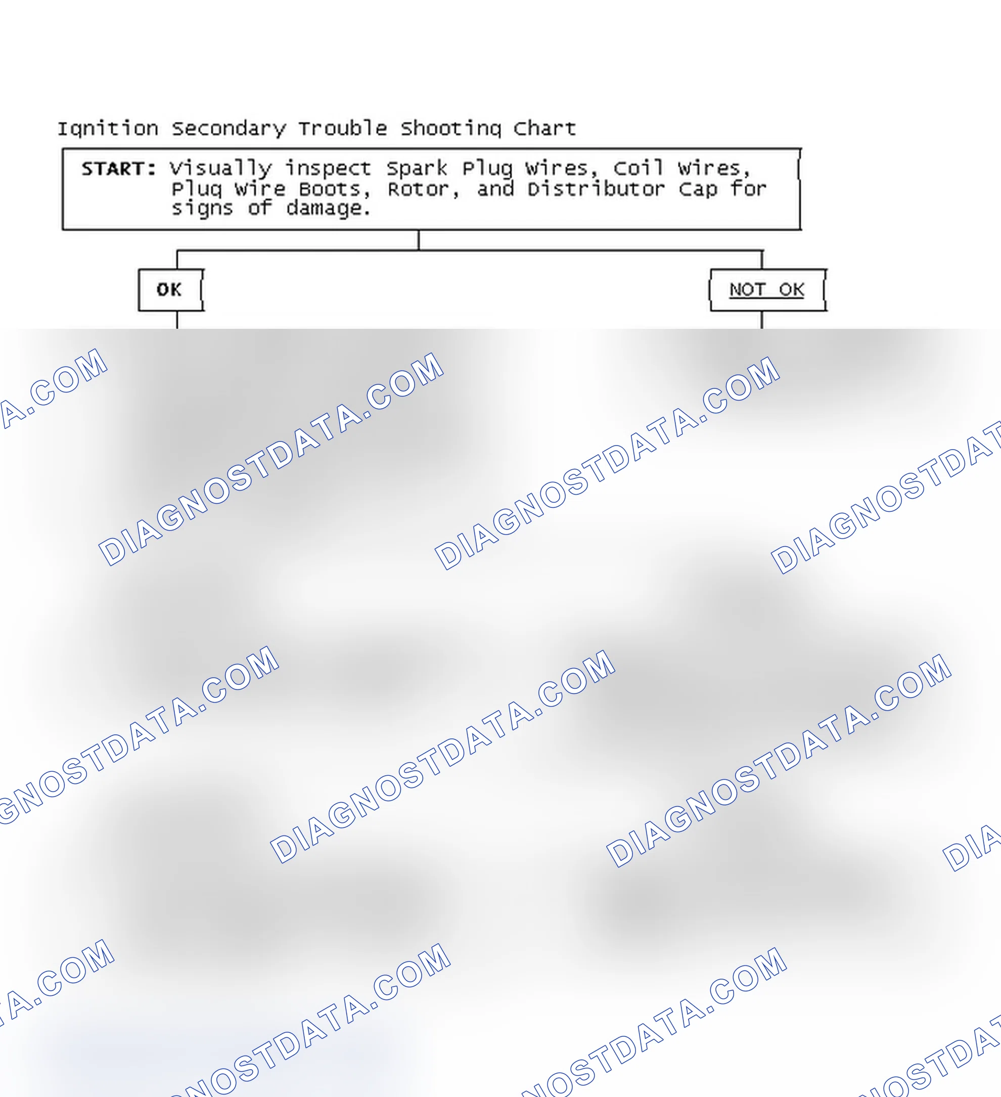 Scheme 1: Ignition Secondary Trouble Shooting Chart