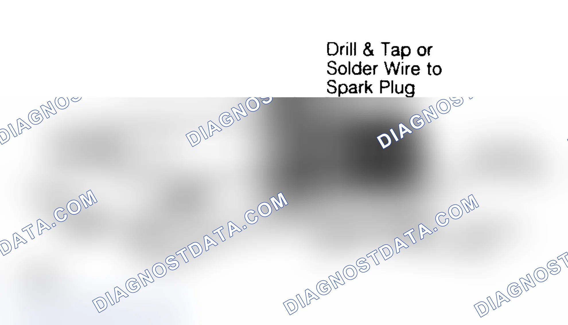 Scheme 3: Modifying Spark Plug for Testing A commercial spark tester may also be used.