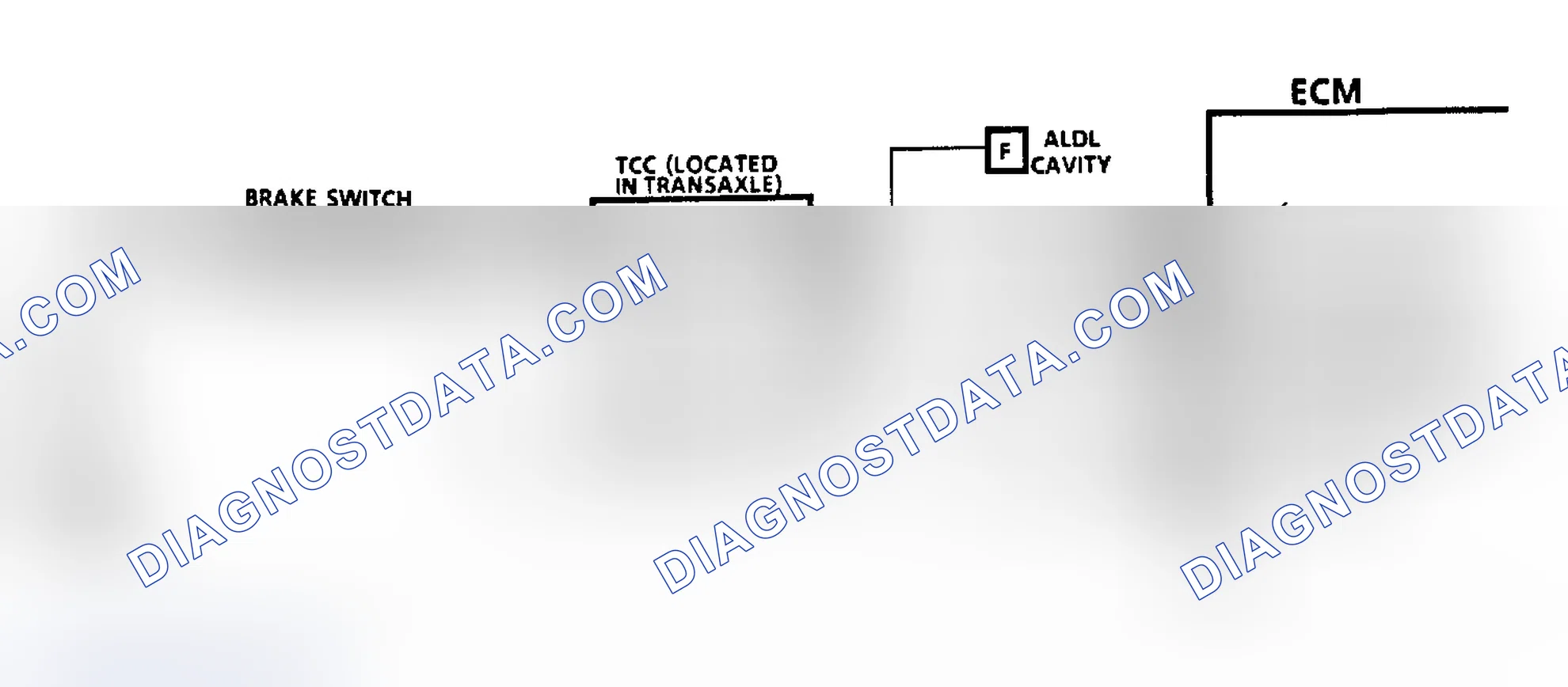 Scheme 450: Chart C8 Schematic, TCC (3.3L "N" Body W/ 125-C Trans.)