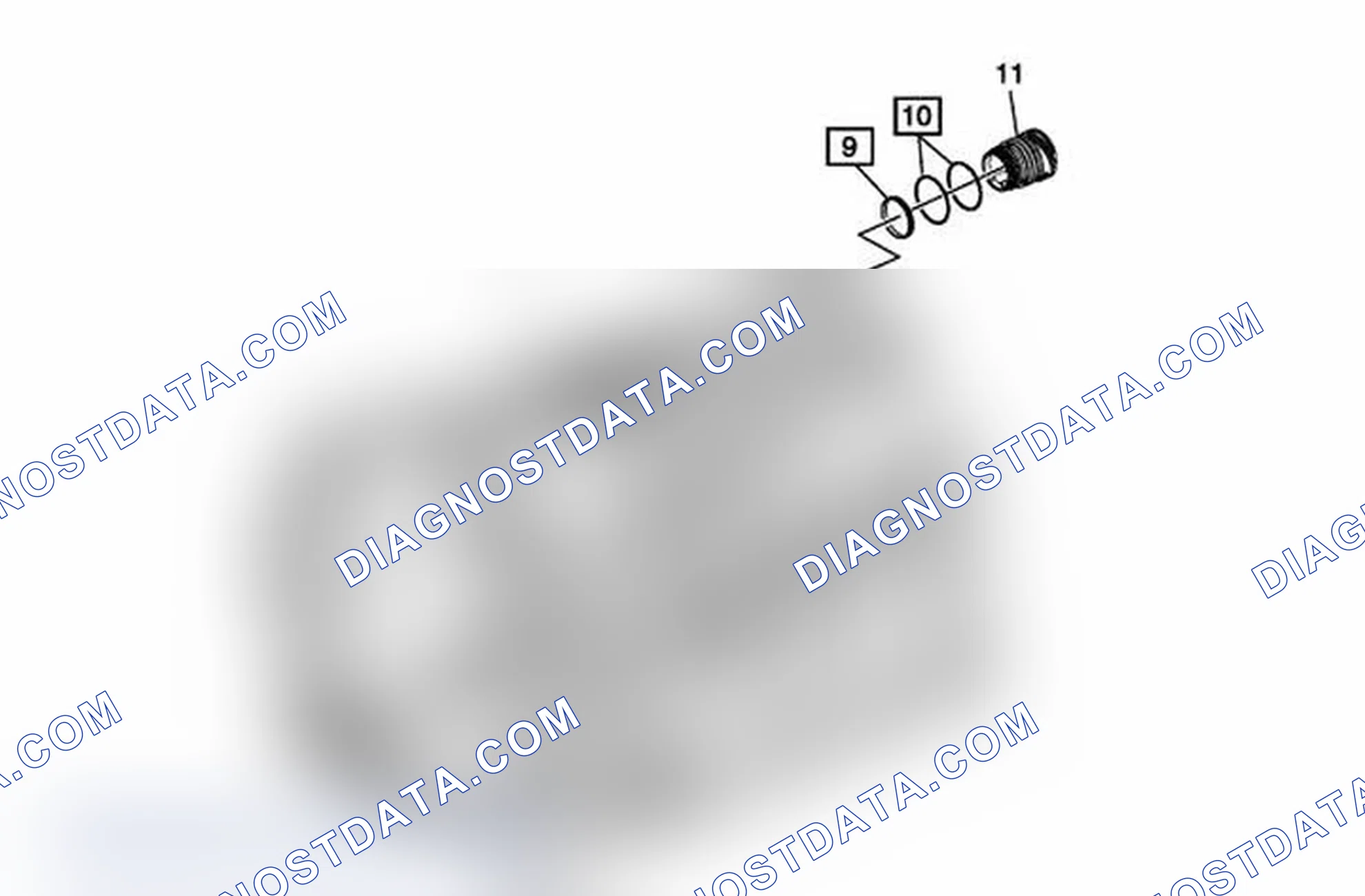 Scheme 102: A/Trans Electrical Connector Passage Sleeve Seal Kit