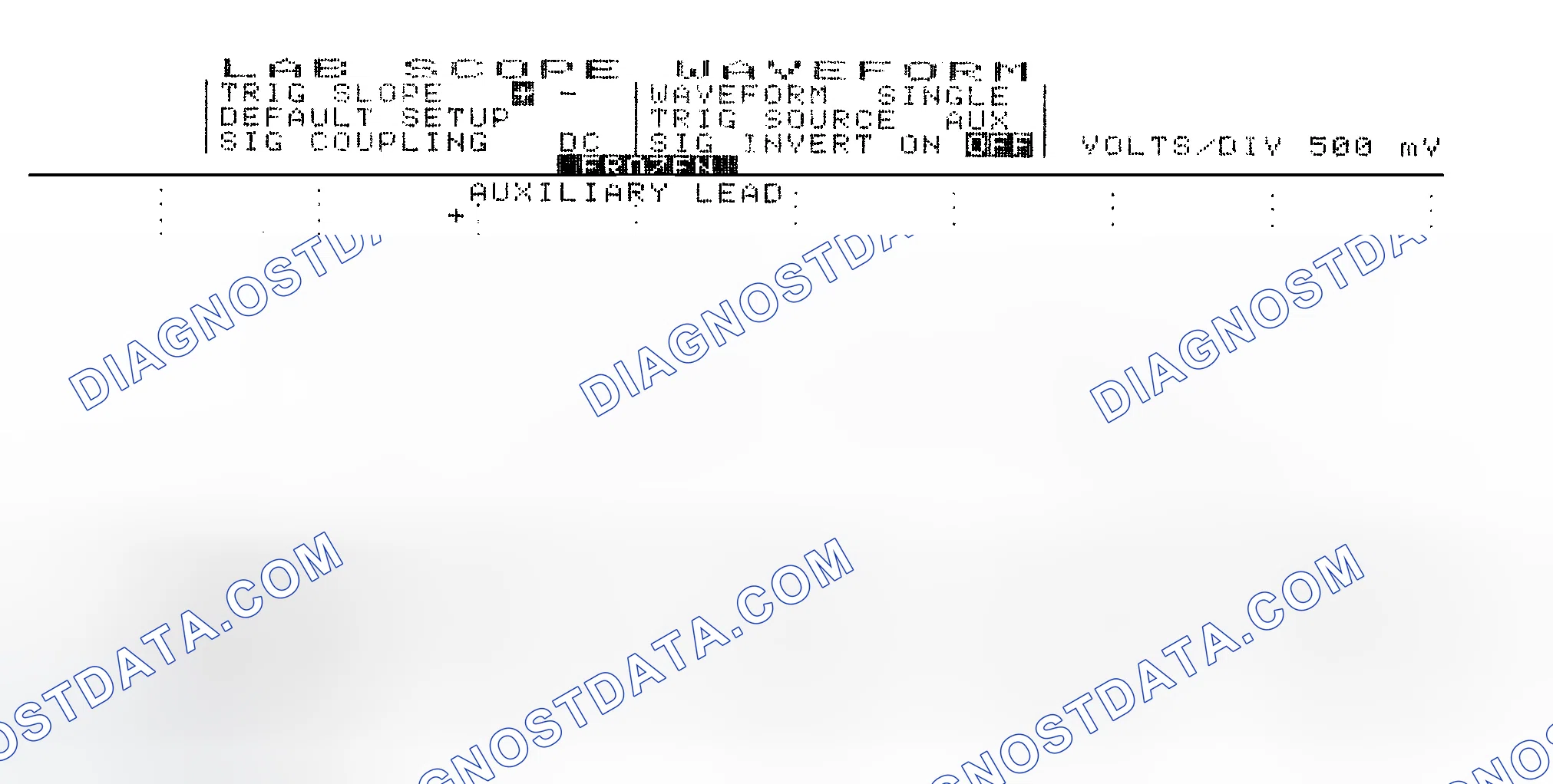 Scheme 14: Single Injector w/Excessive Current Flow - Current Pattern