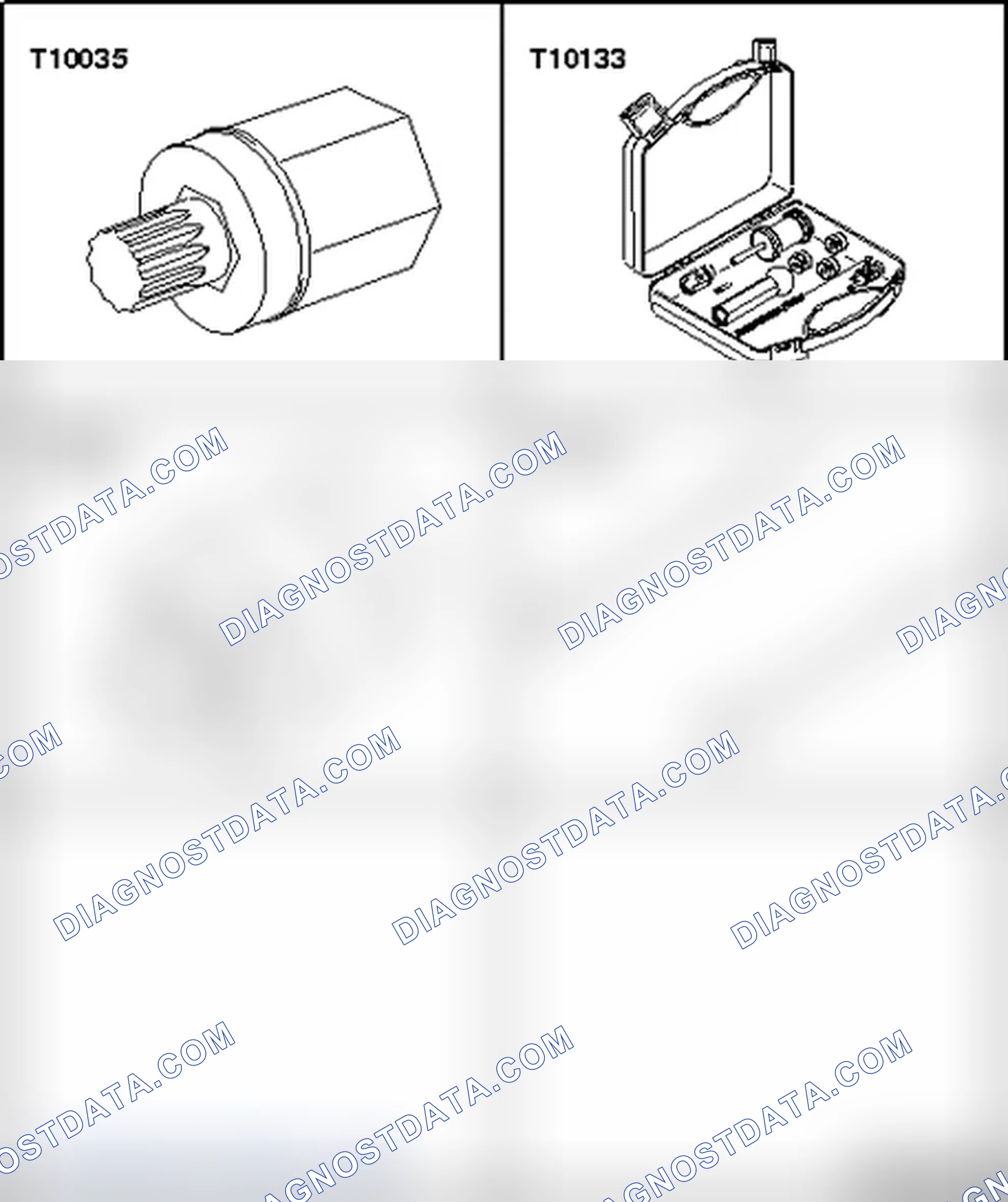 Scheme 238: Camshafts, removing and installing