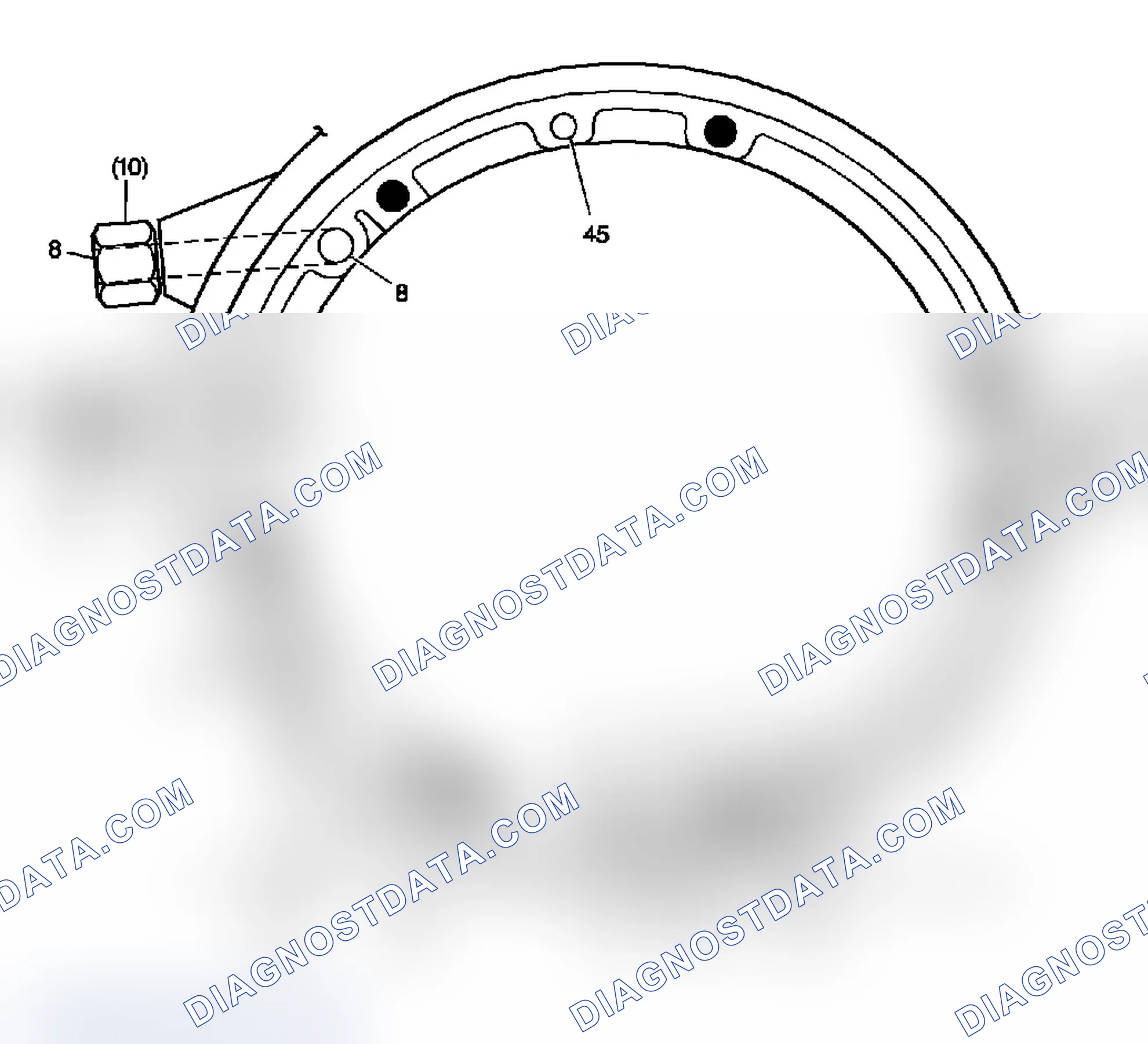 Scheme 27: Case Fluid Passages (Pump Cover Side)