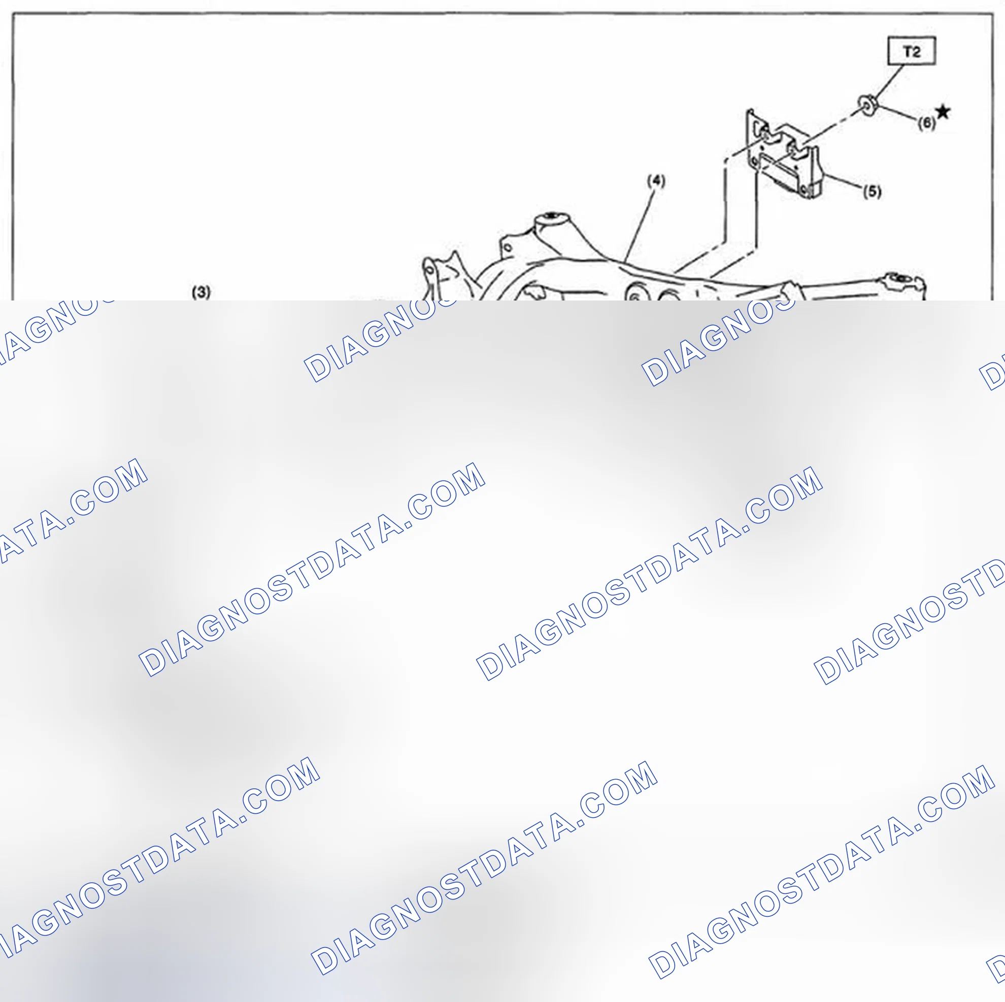 Scheme 163: REAR DIFFERENTIAL MOUNTING SYSTEM