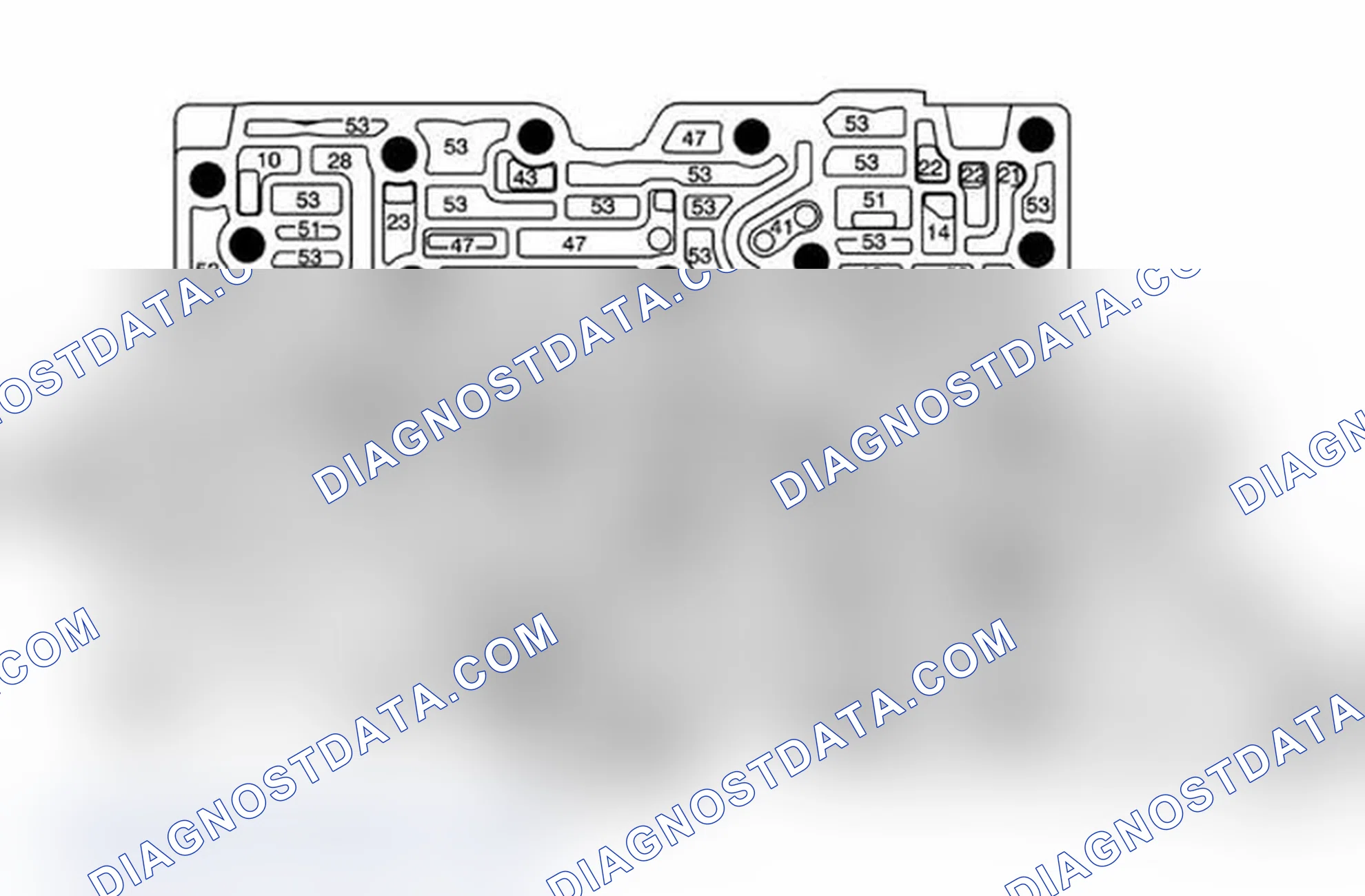 Scheme 25: Control Valve Upper Body Assembly- Lower Body Spacer Plate Side