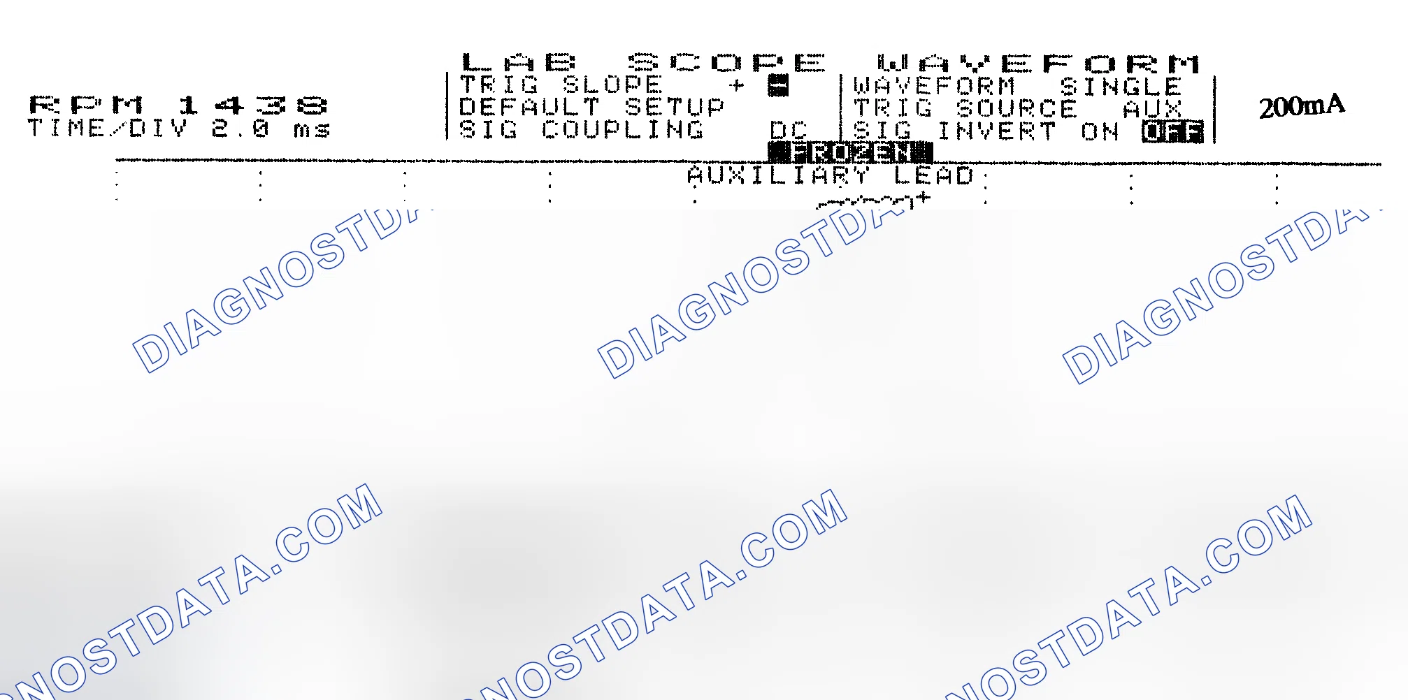 Scheme 15: Single Injector w/Normal Current Flow - Current Pattern