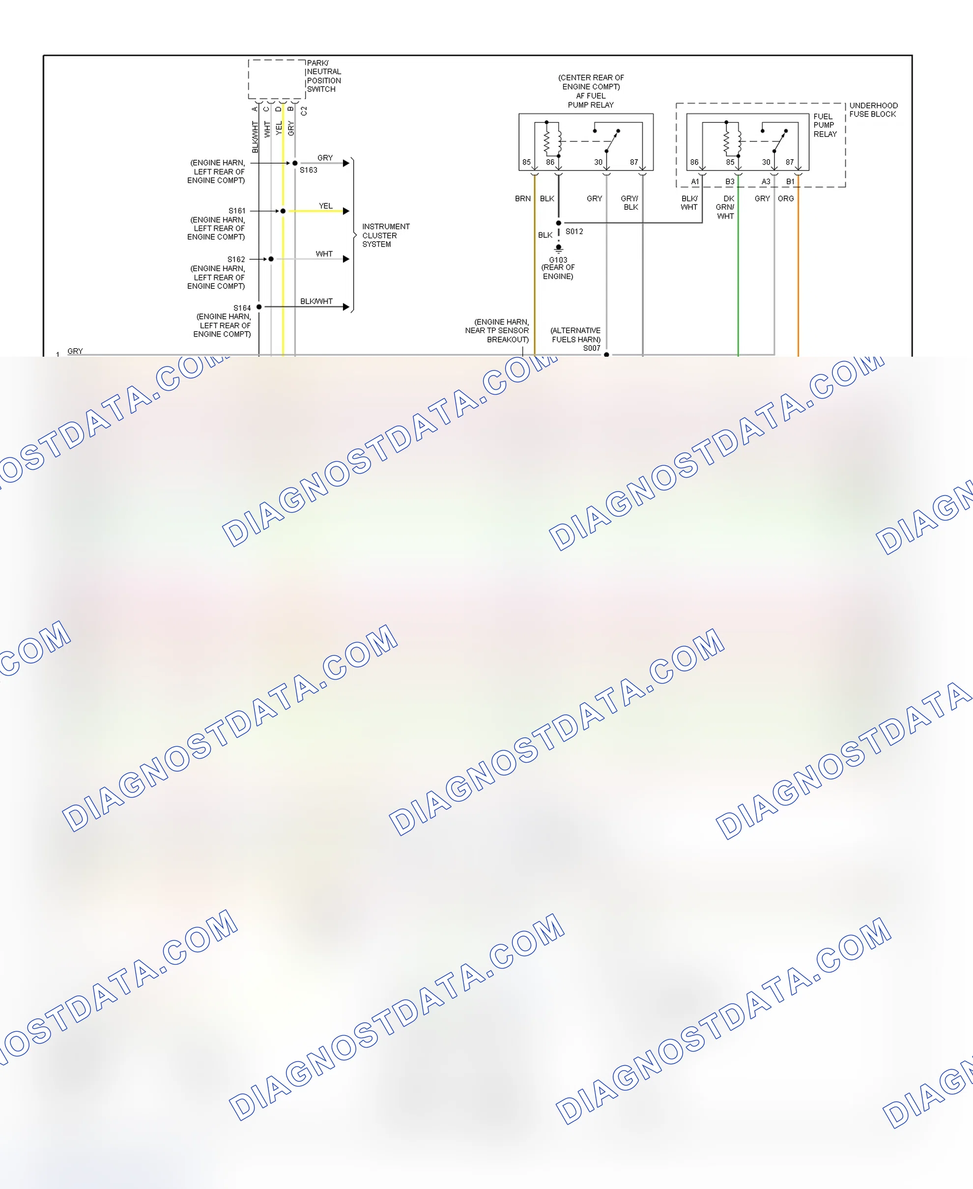 Scheme 131: PCM Wiring Diagram (Chevy Express & Savana - 5.7L CNG Bi-Fuel - 5 Of 6)