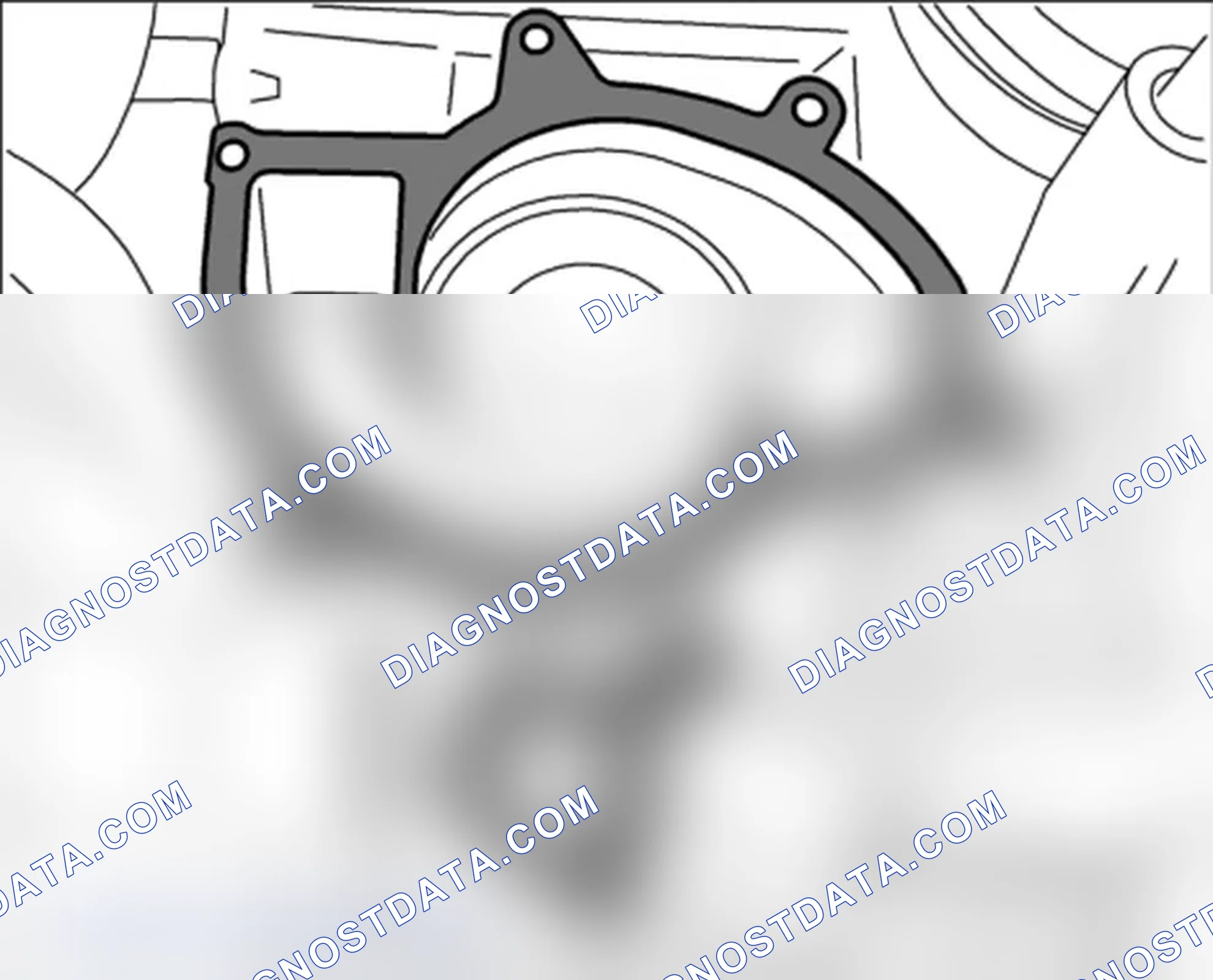 Scheme 37: Installing coolant pump