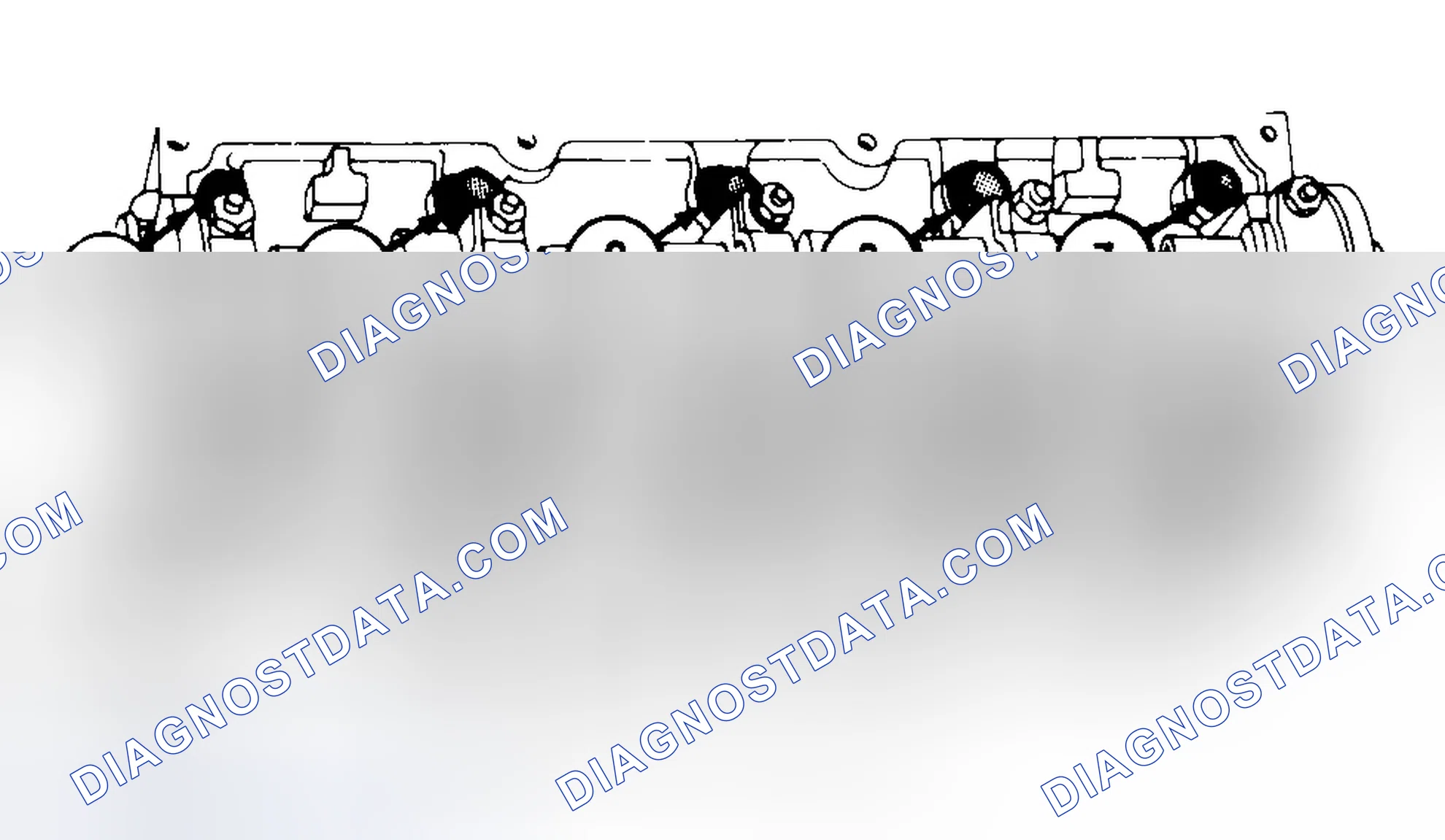 Scheme 7: Typical Cylinder Head Tightening or Loosening Sequence