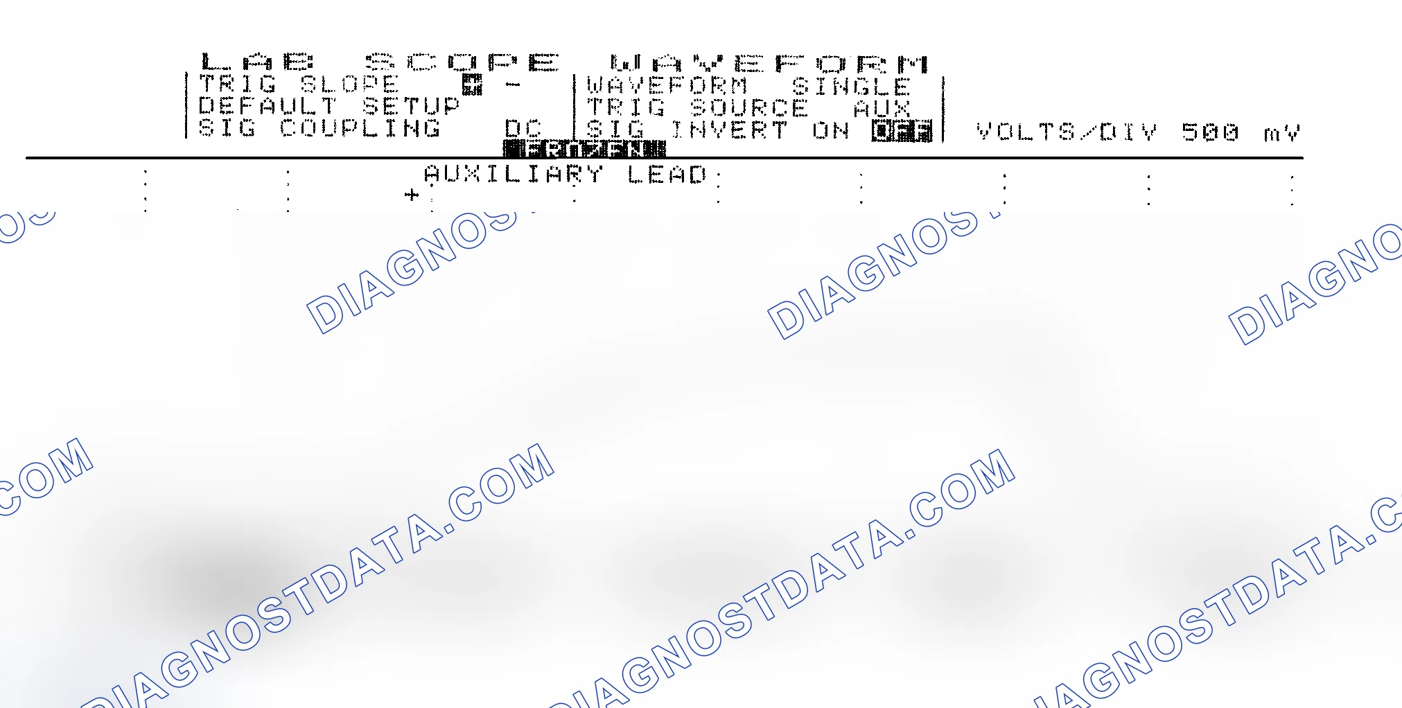 Scheme 14: Single Injector w/Excessive Current Flow - Current Pattern
