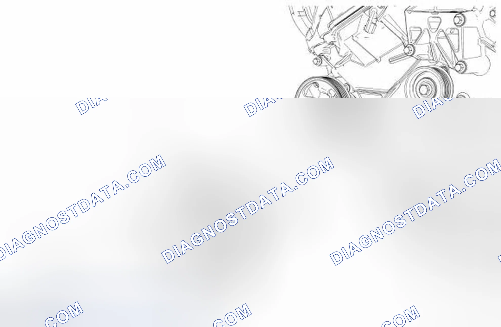 Scheme 93: Lower End Components - Exploded View, Crankshaft Pulley and Crankshaft Front Seal