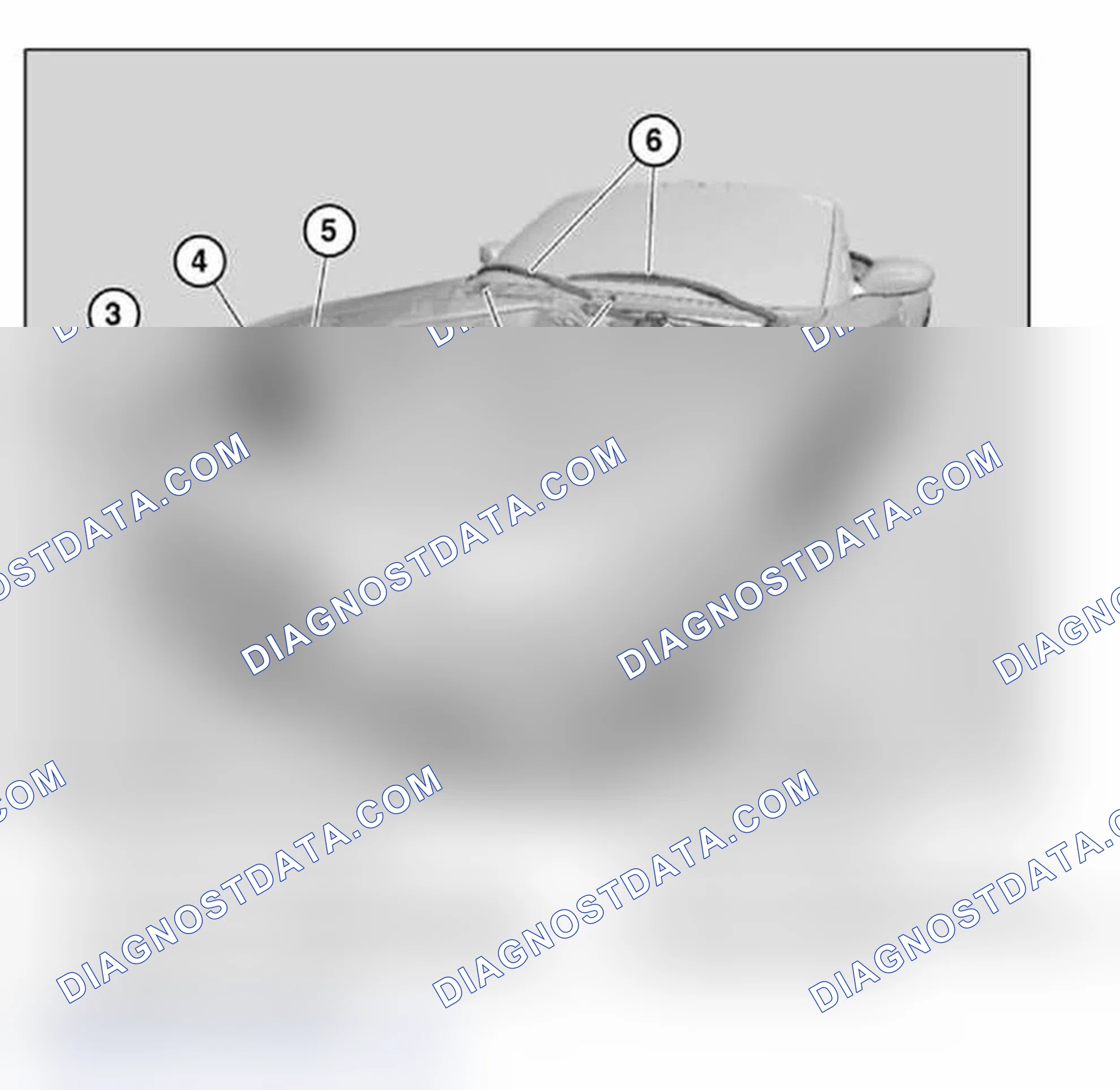Scheme 174: 61 61... Overview of windshield washer system and headlight cleaning system (SRA)