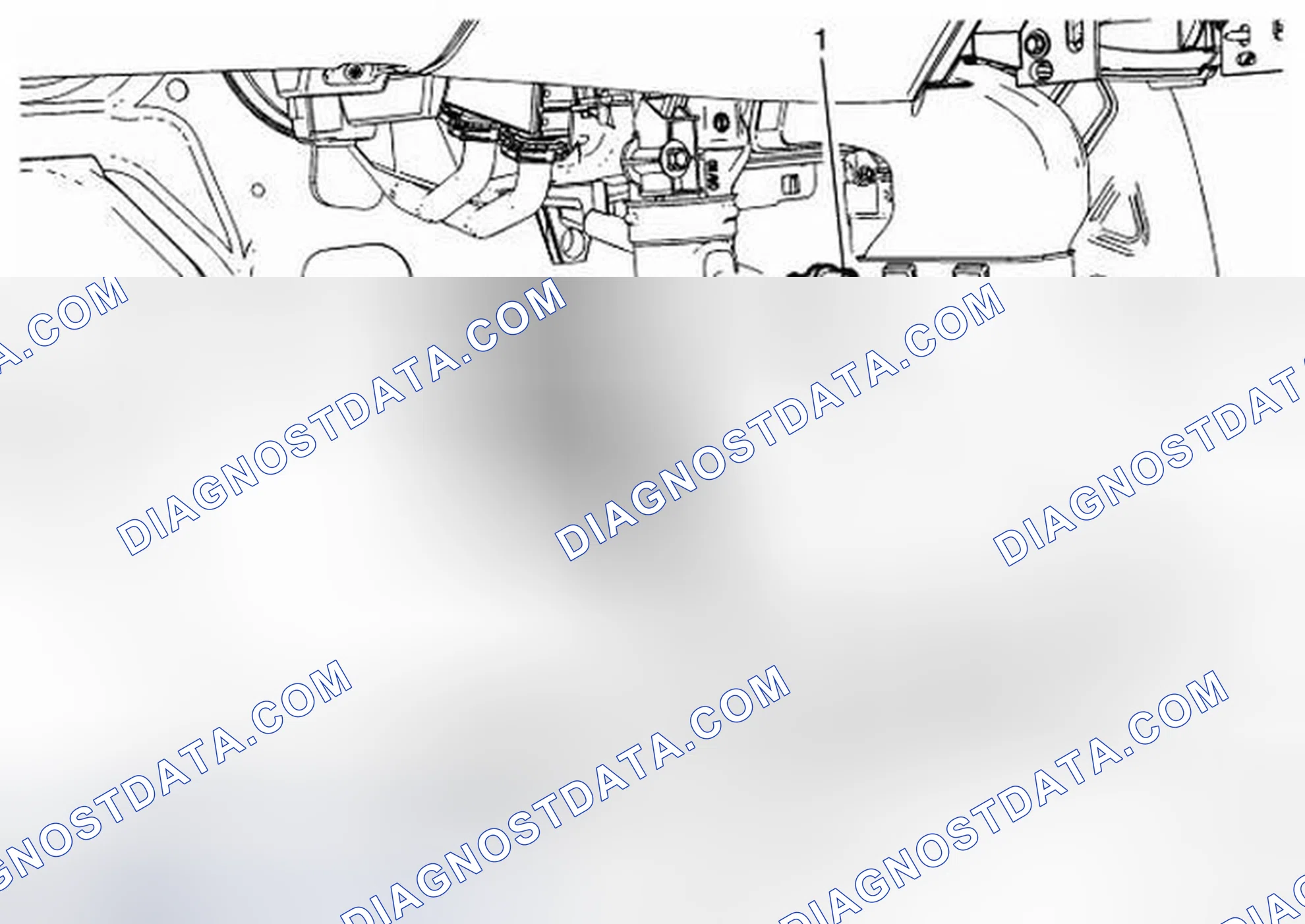 Scheme 128: Duct Air Temperature Sensor Replacement - Lower