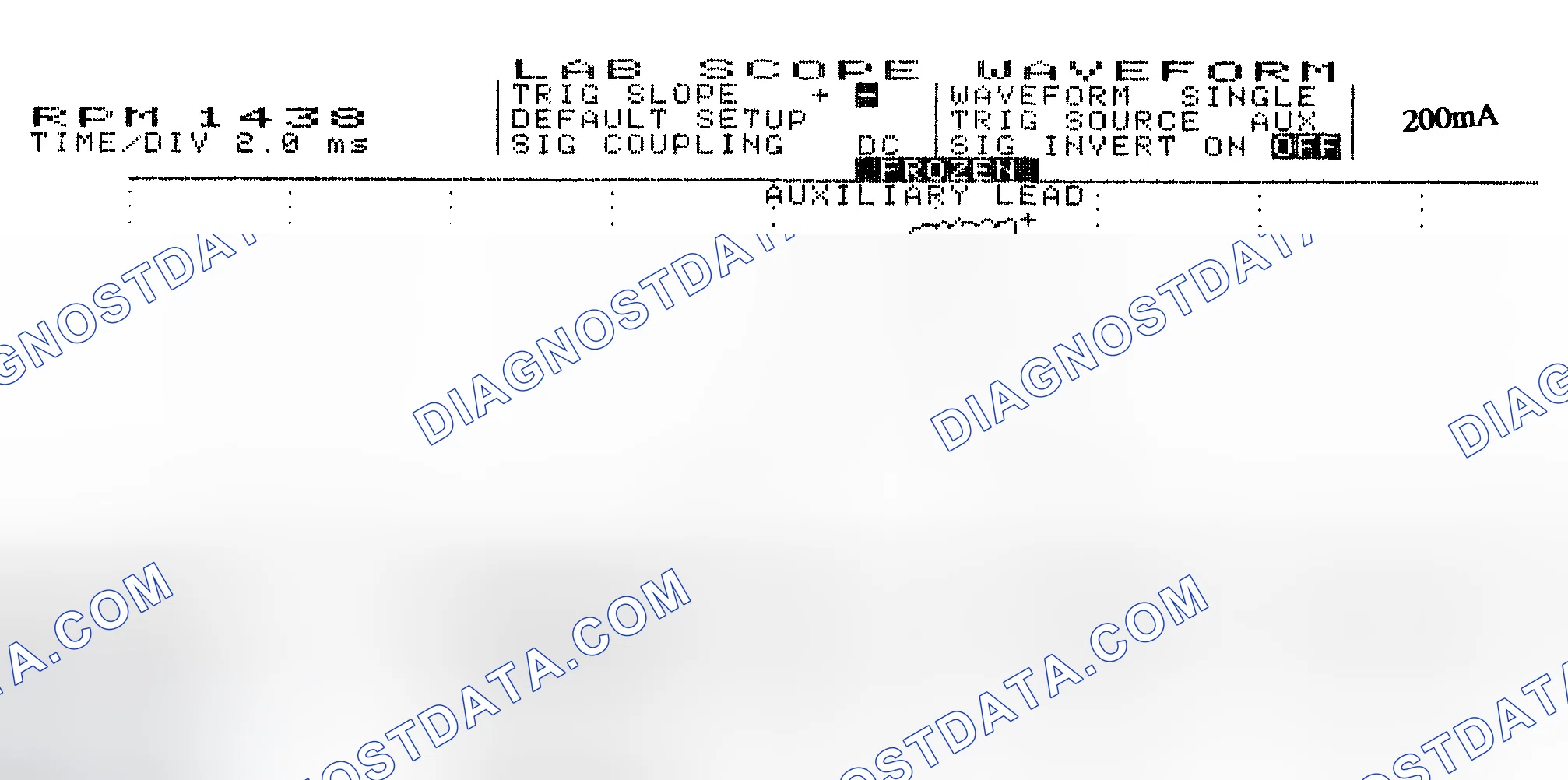 Scheme 15: Single Injector w/Normal Current Flow - Current Pattern
