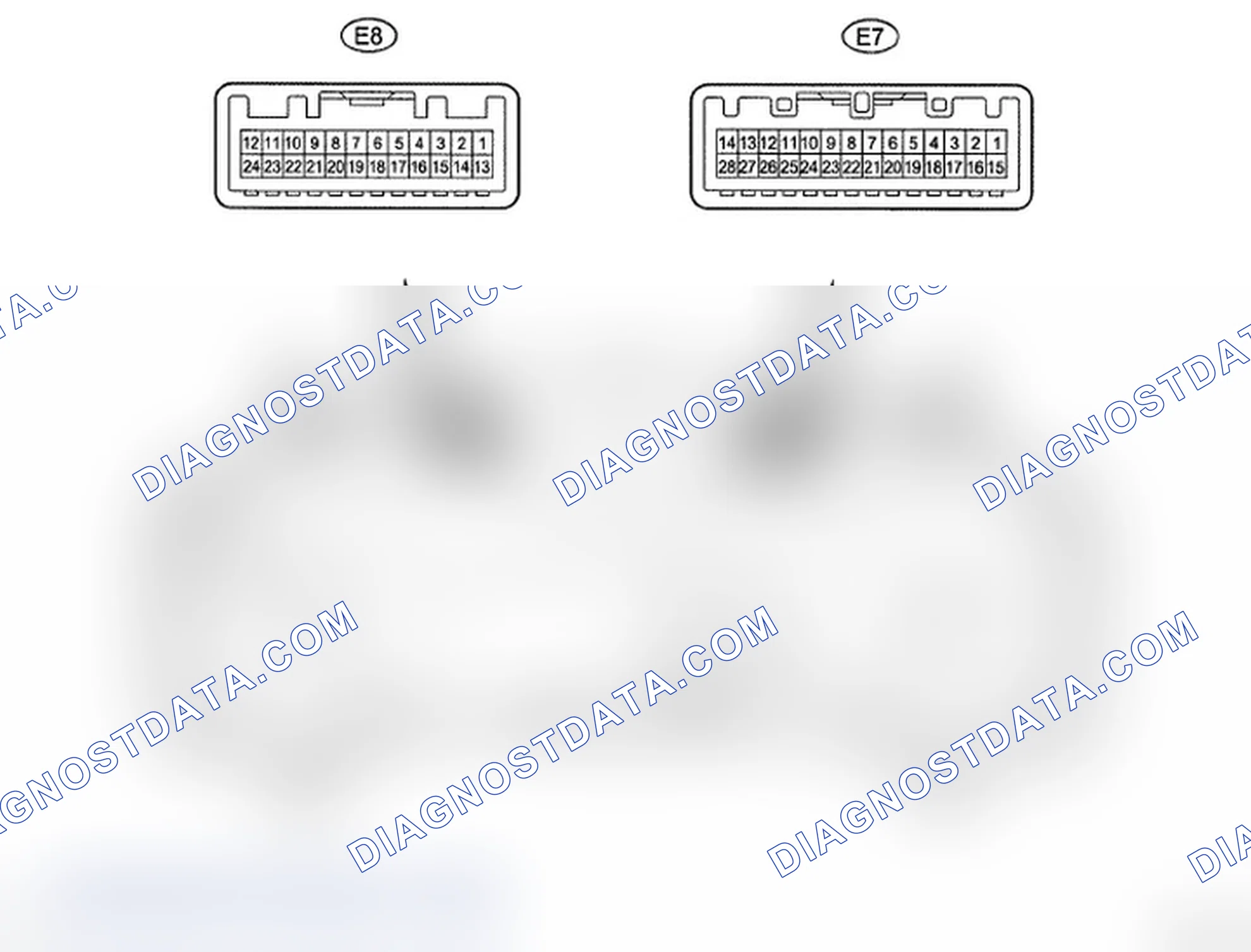 Scheme 19: TERMINALS OF ECU