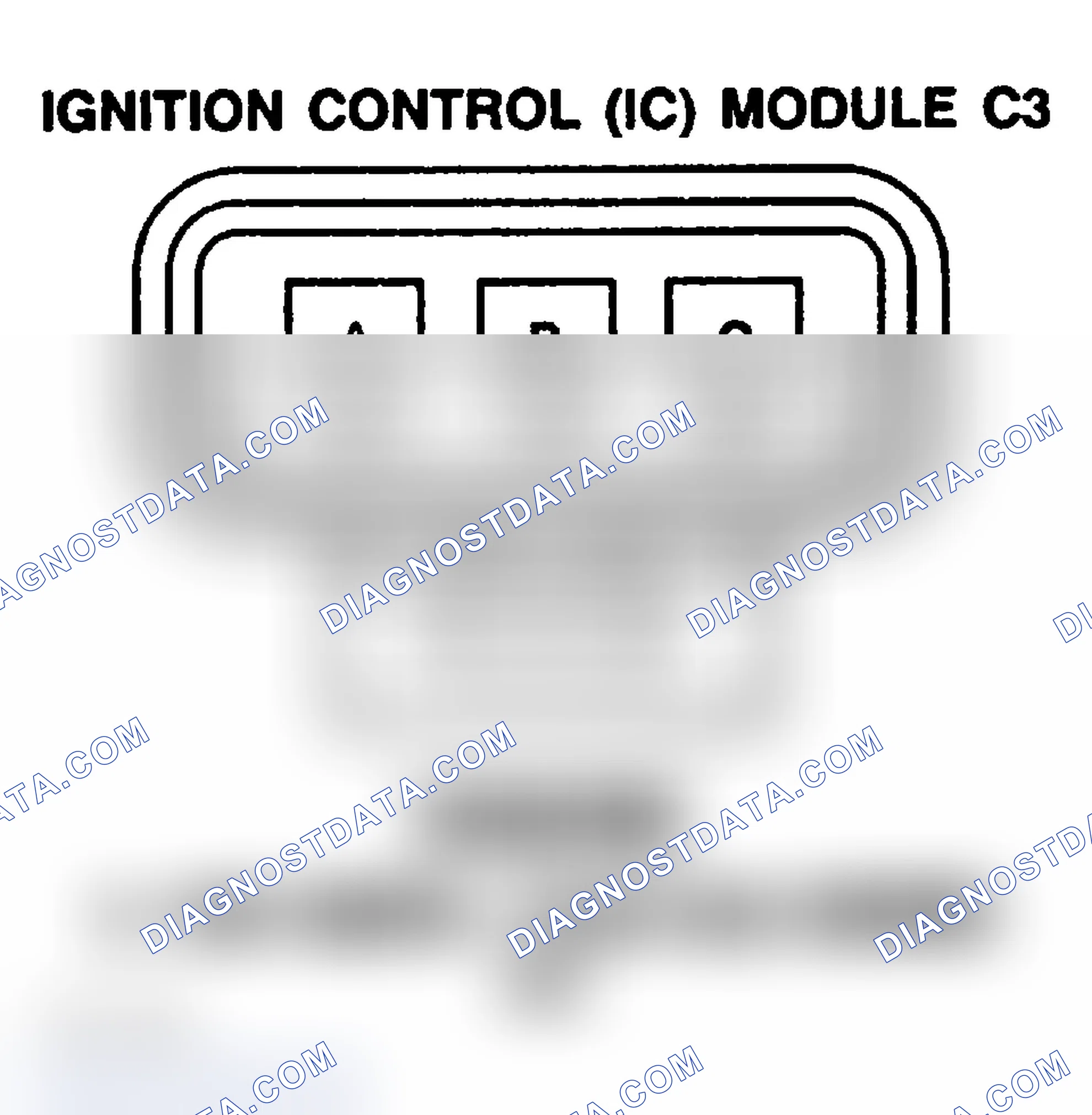 Scheme 146: IGNITION CONTROL (IC) MODULE C3