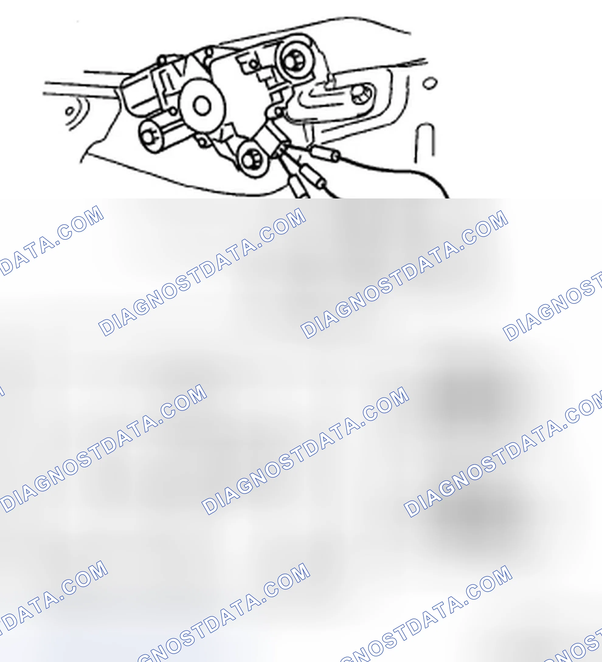 Scheme 36: REAR WIPER MOTOR INSPECTION