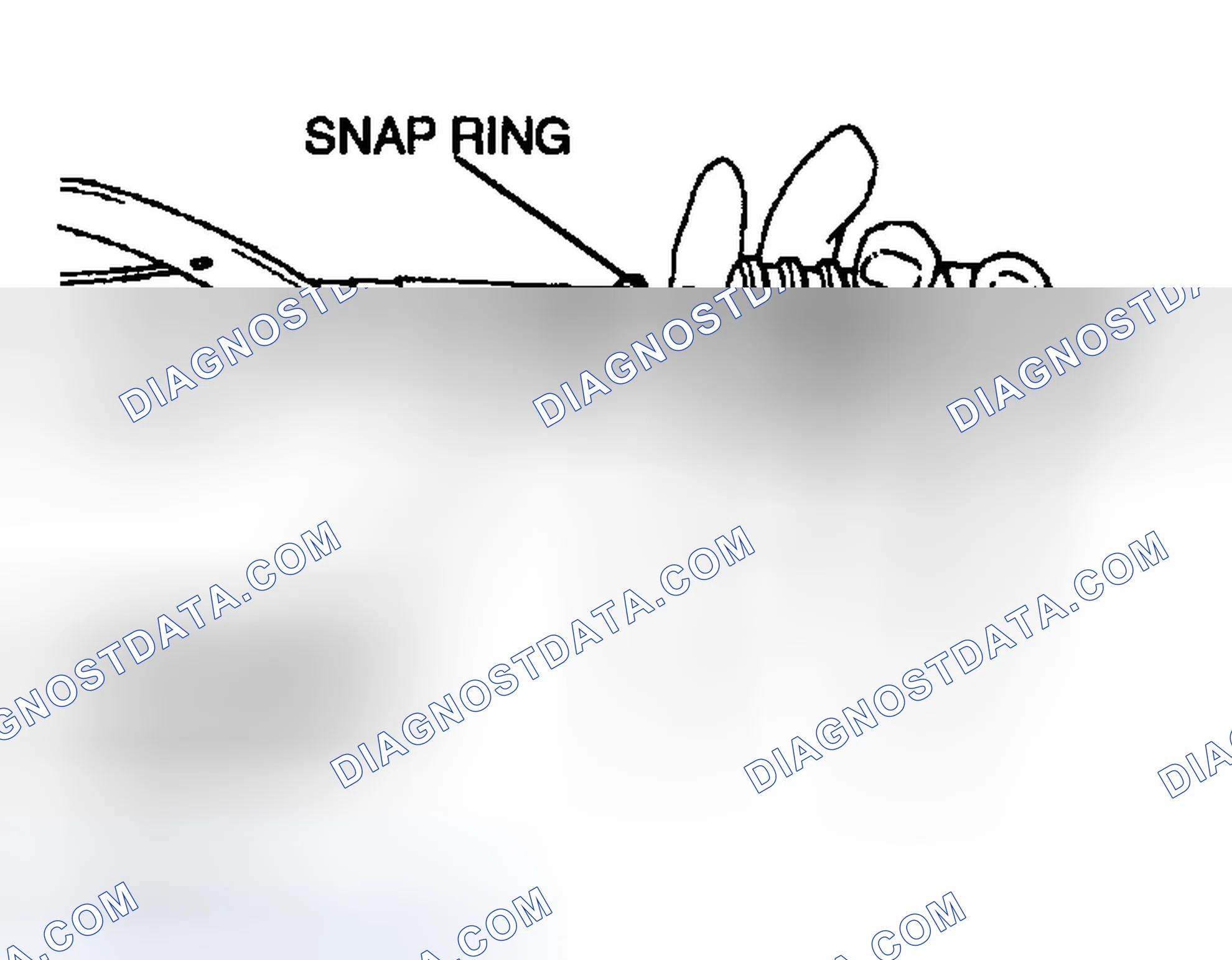 Scheme 58: Snap Ring Disassembly Note