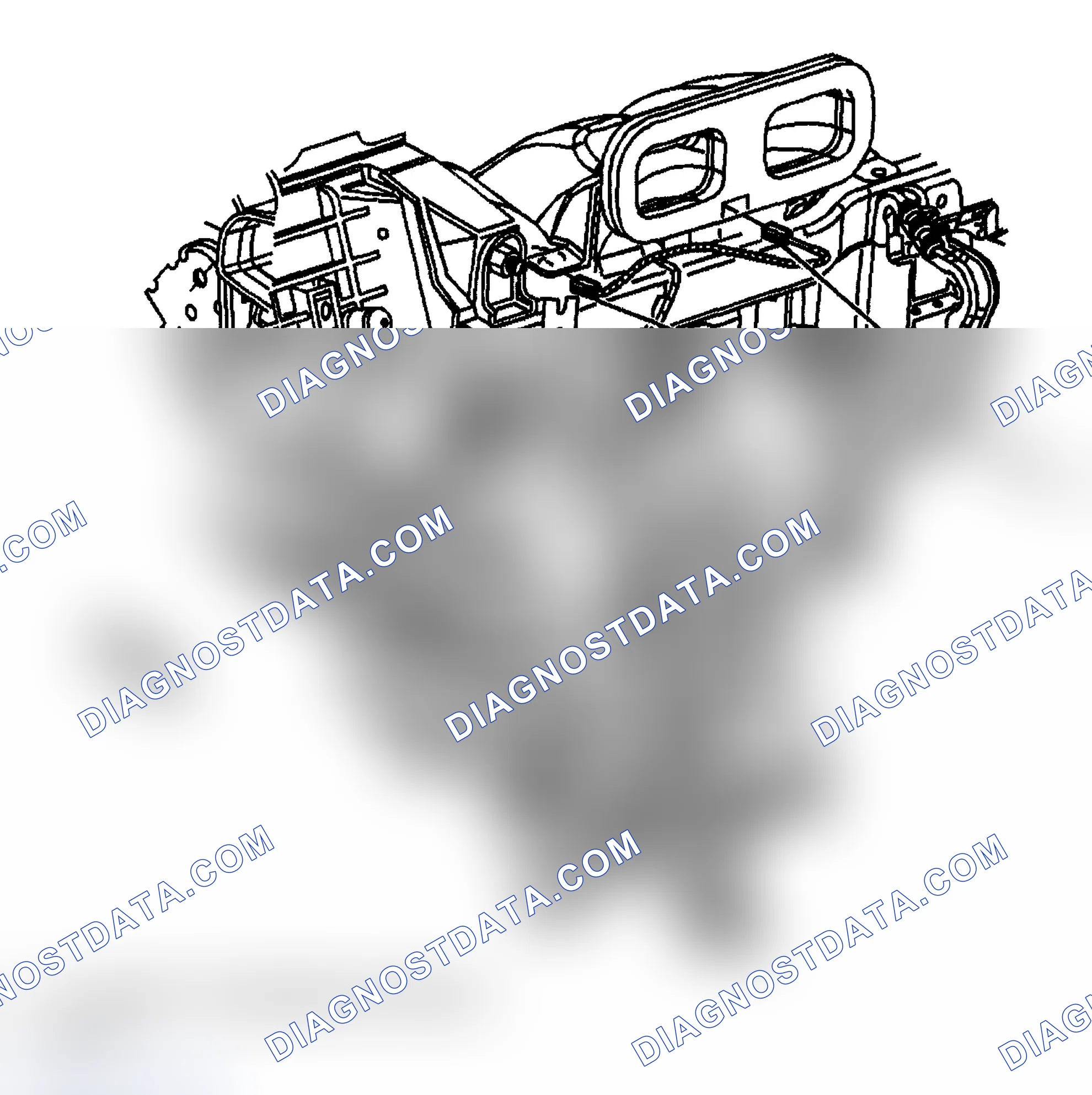 Scheme 21: Instrument Panel Carrier-Air Duct