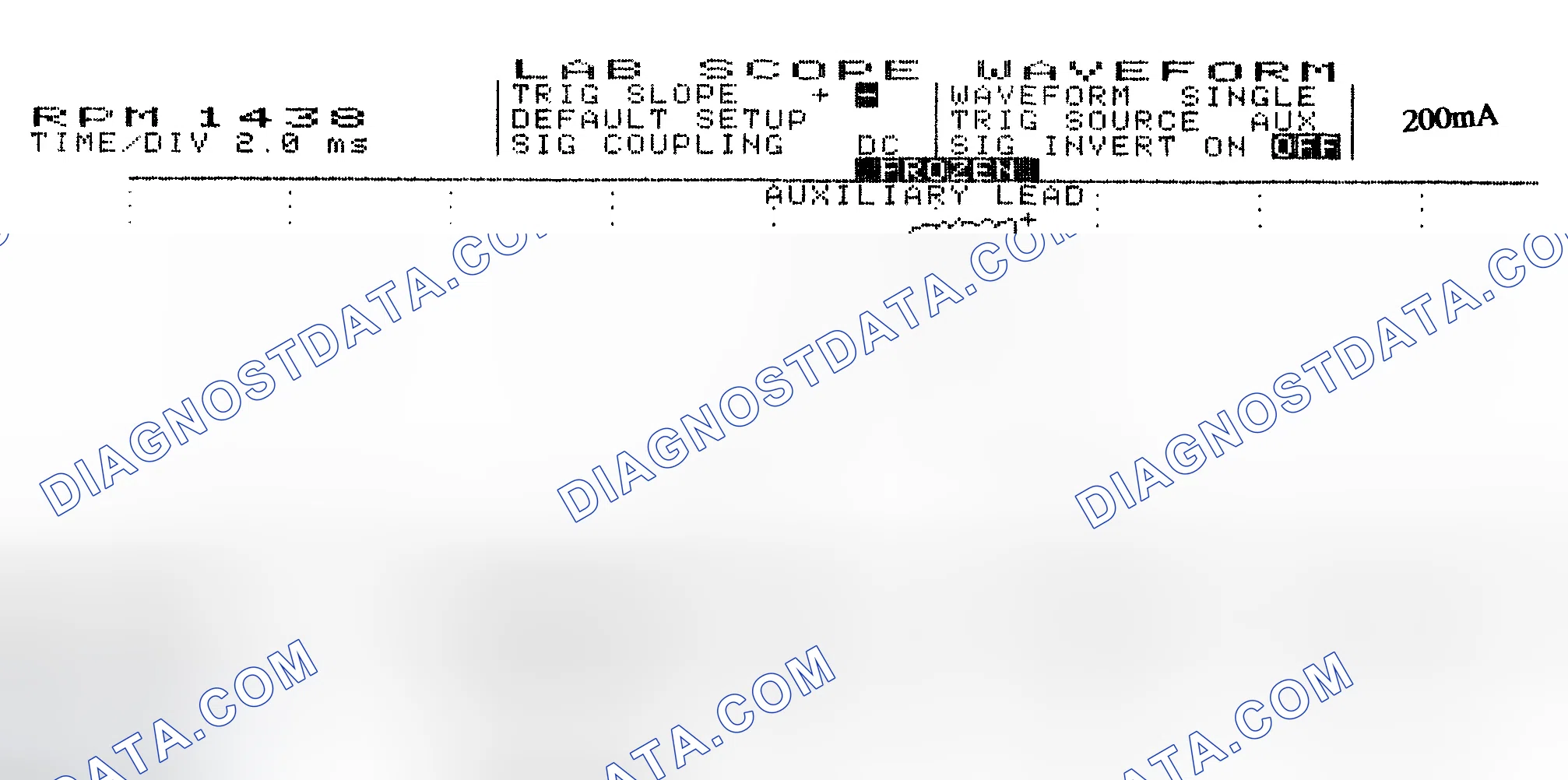 Scheme 15: Single Injector w/Normal Current Flow - Current Pattern