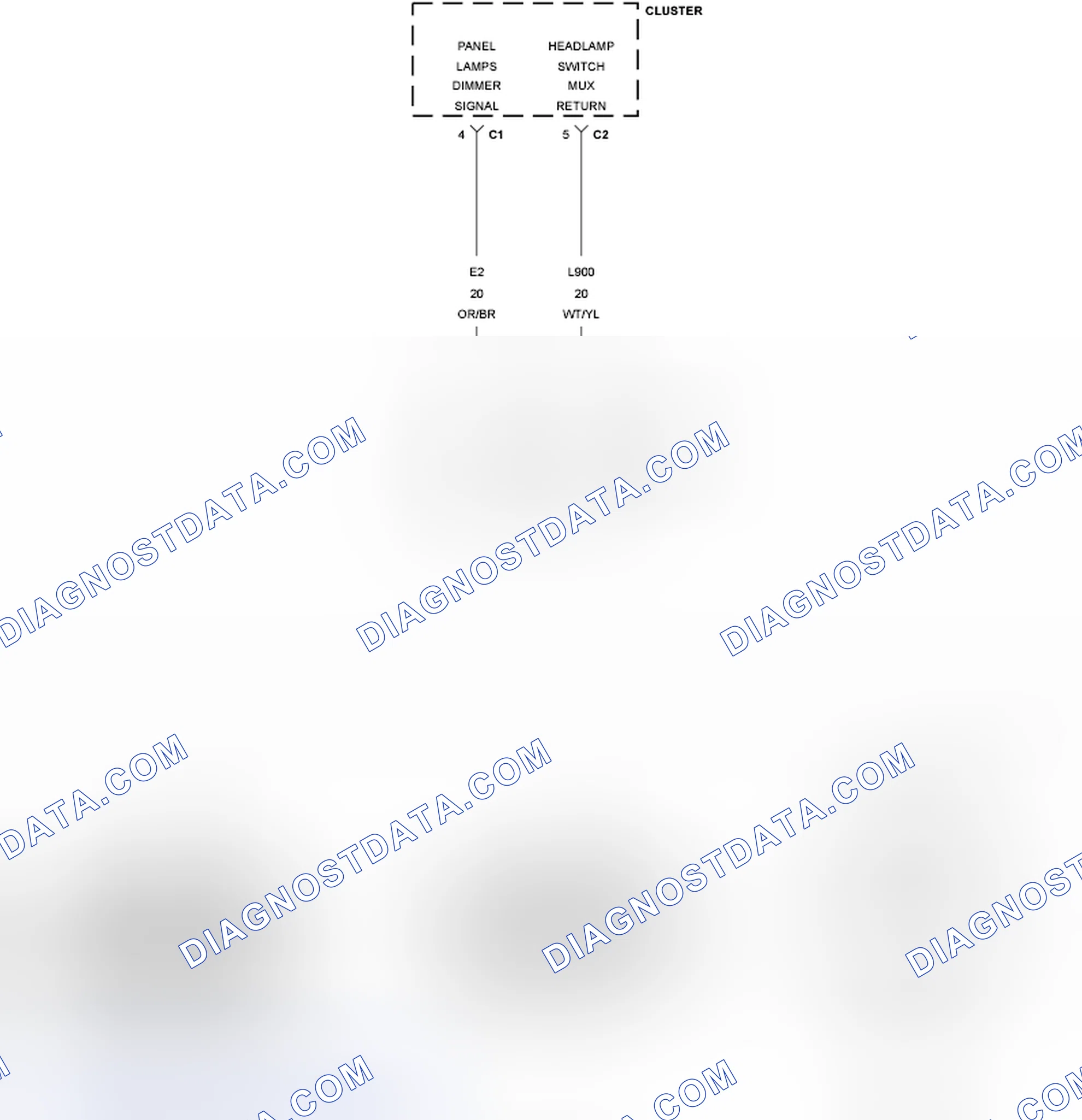Scheme 192: B160A-PANEL DIMMER INPUT CIRCUIT LOW