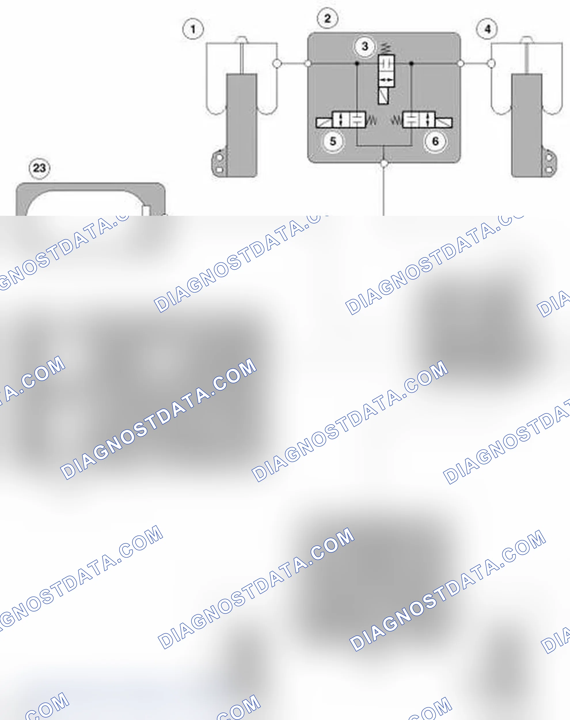Scheme 20: SYSTEM PNEUMATIC CIRCUIT