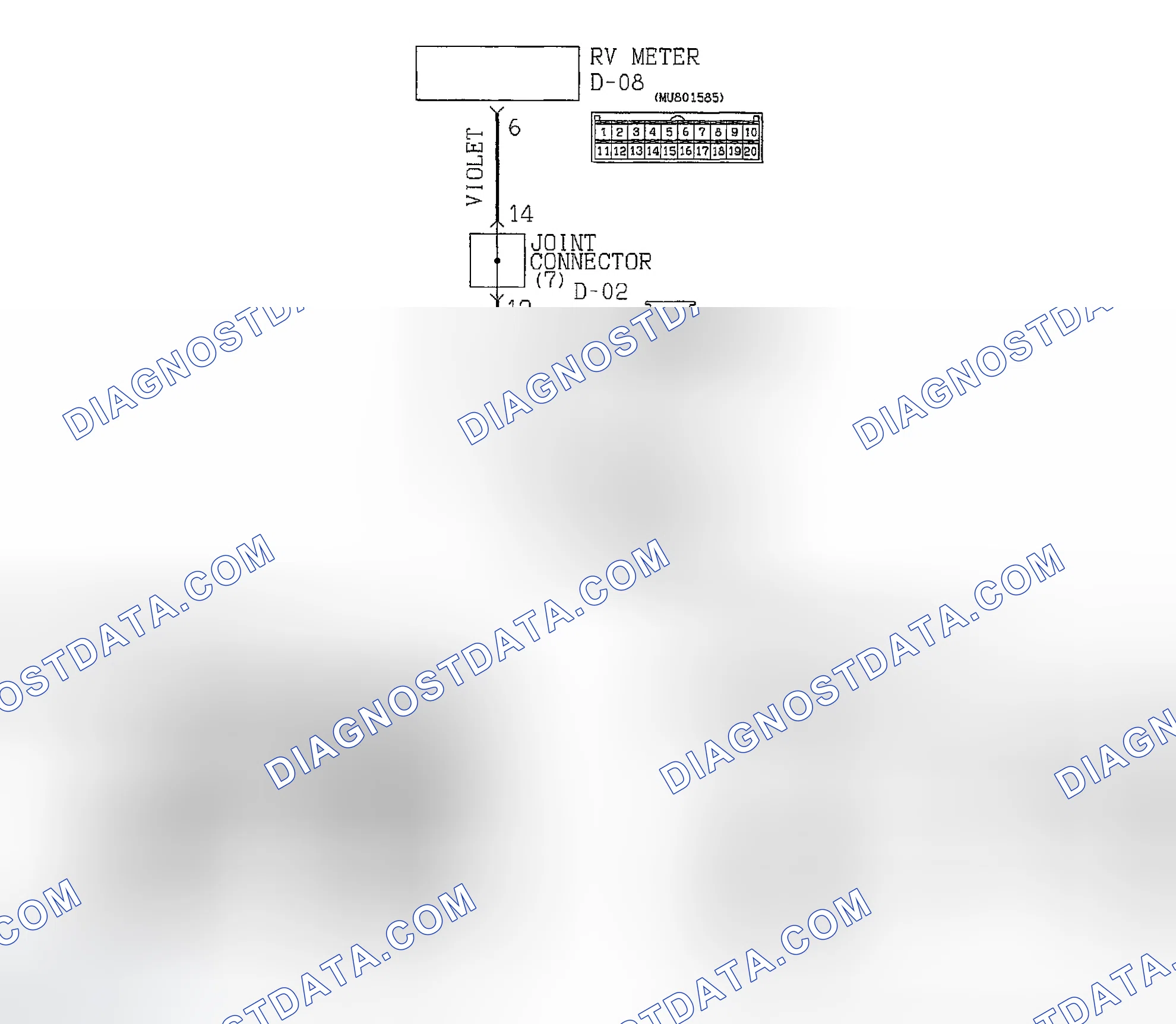 Scheme 37: CIRCUIT DIAGRAM & CONNECTOR IDENTIFICATION