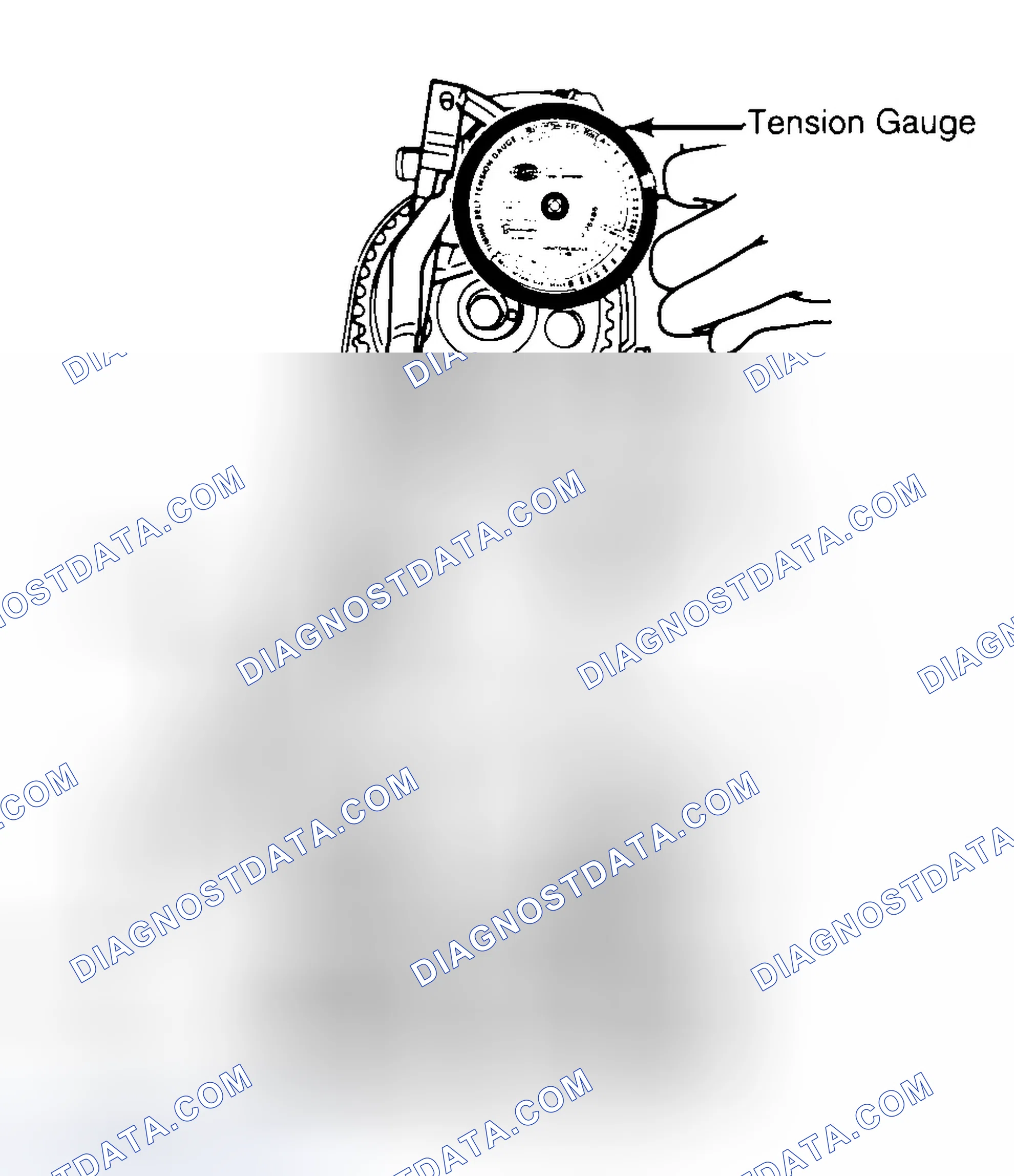Scheme 3: Adjusting Typical Timing Belt Tension