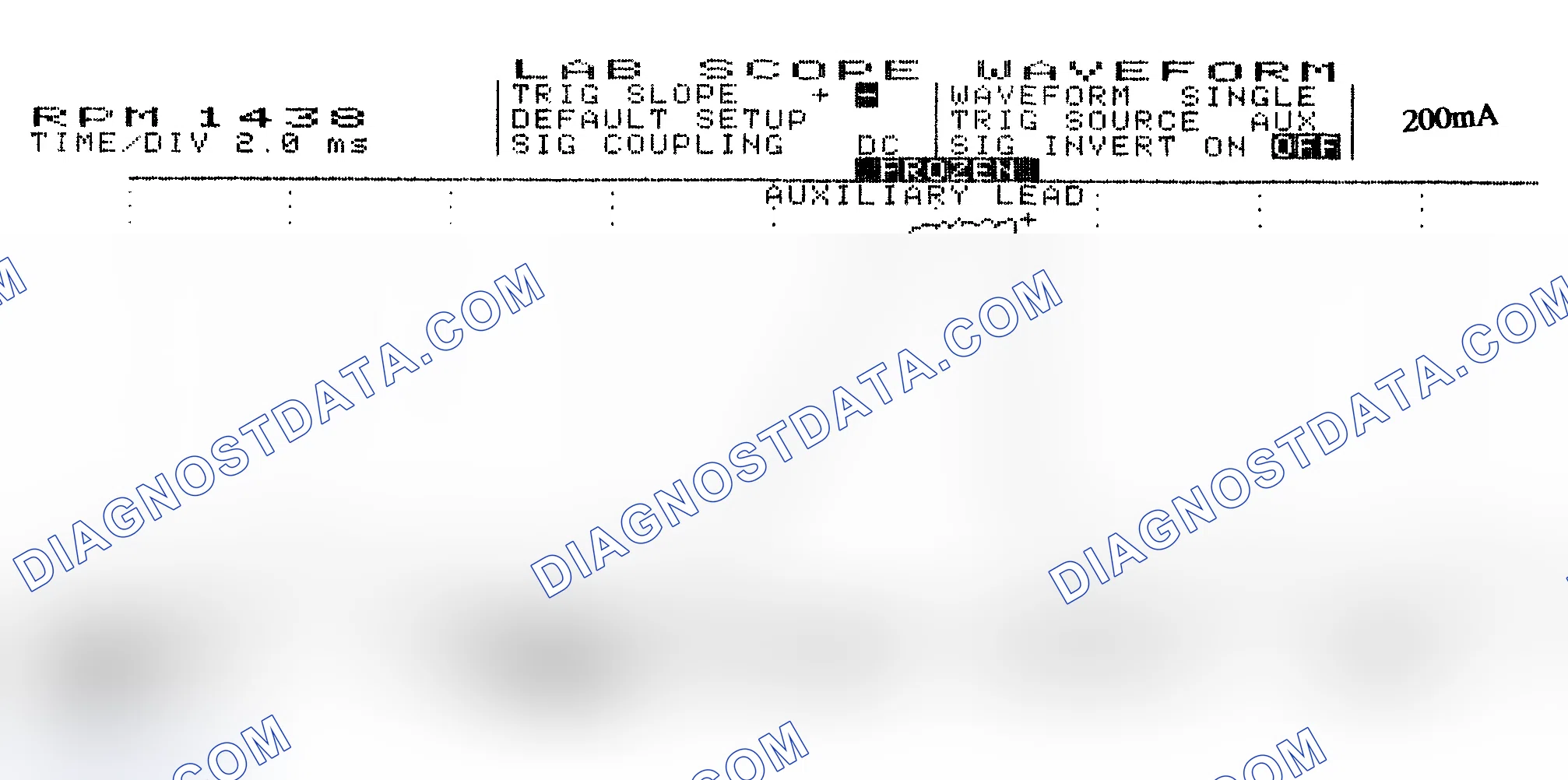 Scheme 15: Single Injector w/Normal Current Flow - Current Pattern