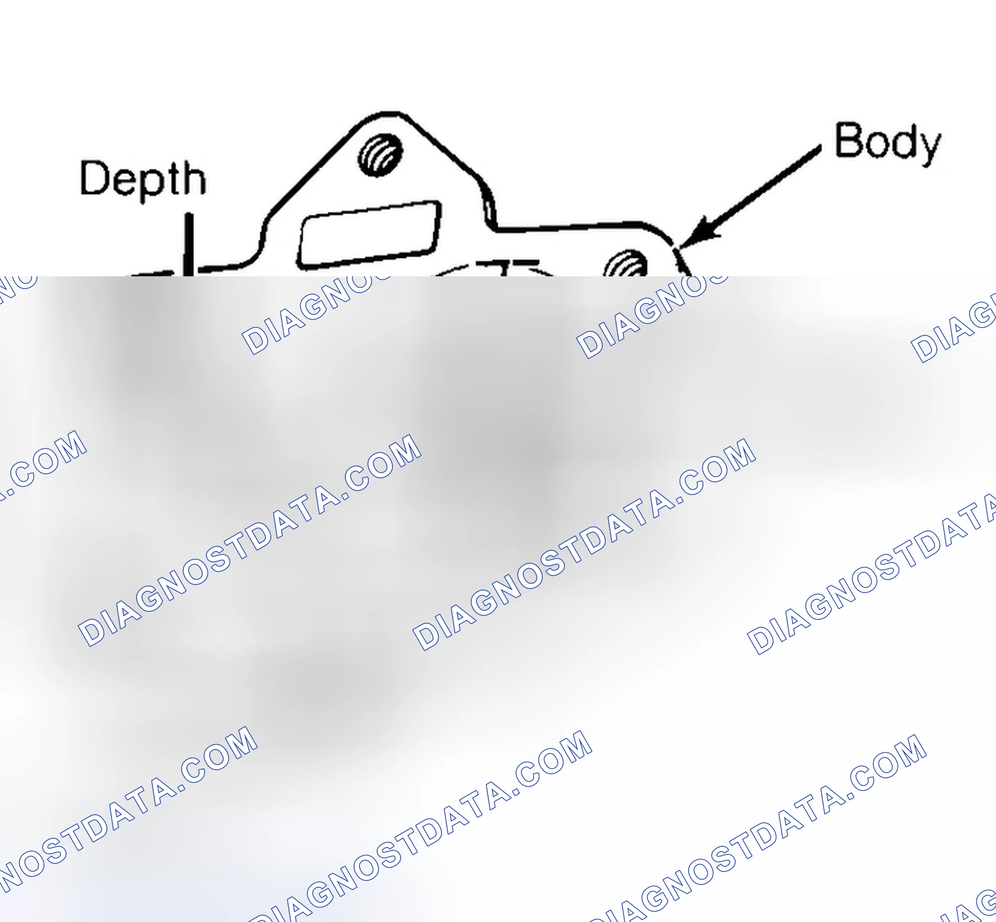 Scheme 35: Measuring Oil Pump Gear Cavity